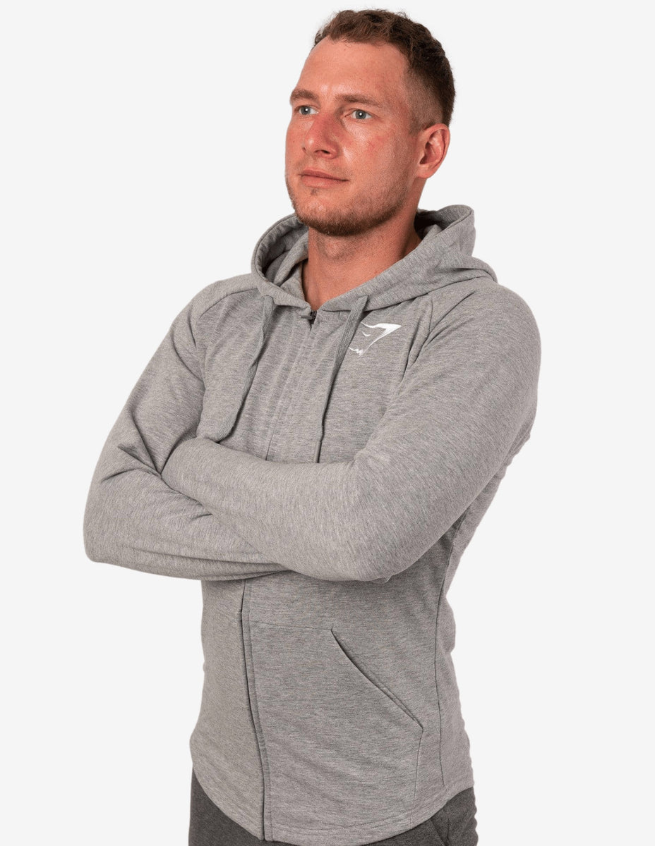 トップス GuruGuru Zip Hoodie (Light Gray) L トップス GuruGuru Zip Hoodie (Light Gray) L light-grey