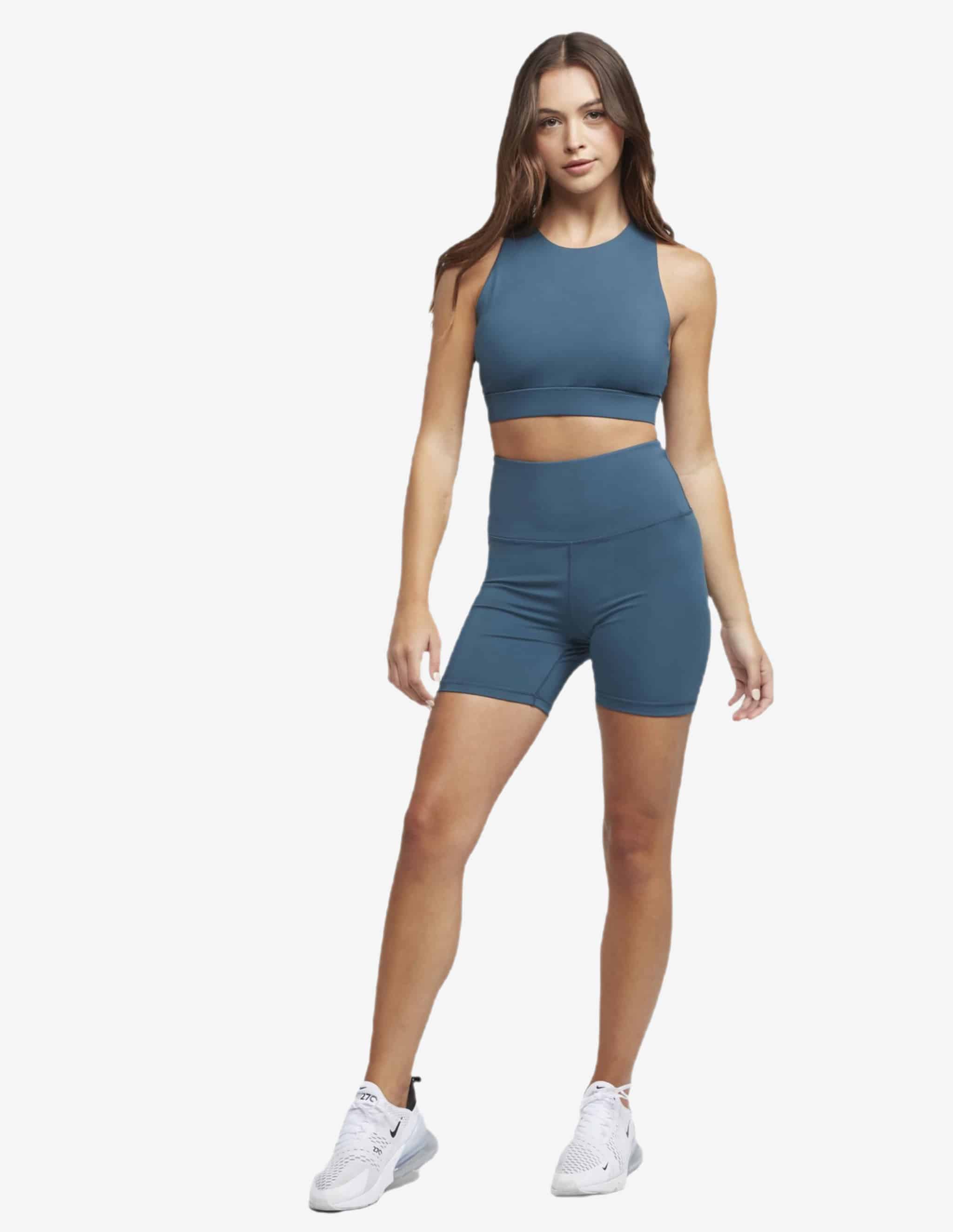 All For It Shorts - Teal-Shorts Woman-NEWTYPE-Guru Muscle