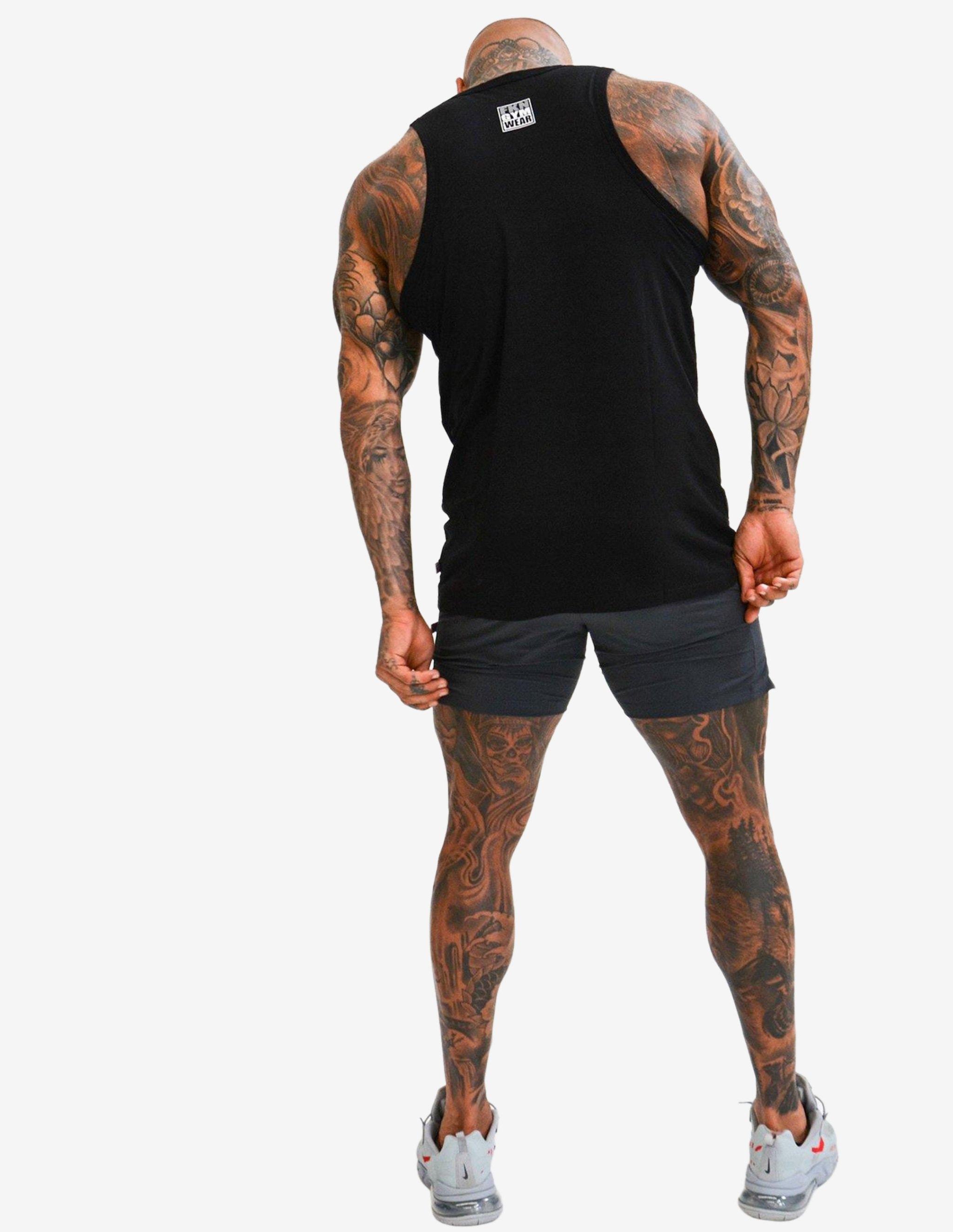 Grey-Shorts Man-FKN Gym Wear-Guru Muscle