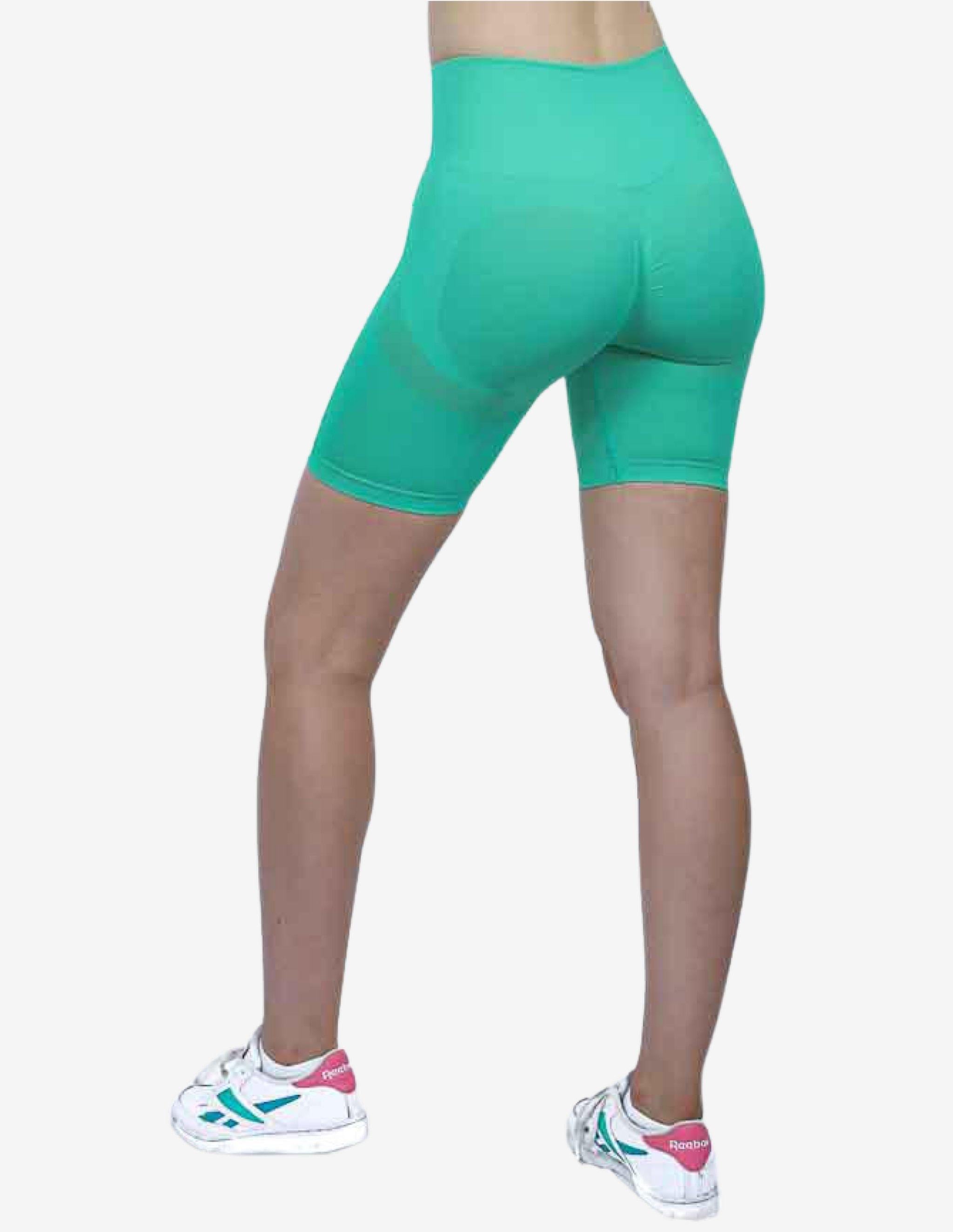 Arise Scrunch Shorts - Green-Shorts Woman-TASGAL-Guru Muscle