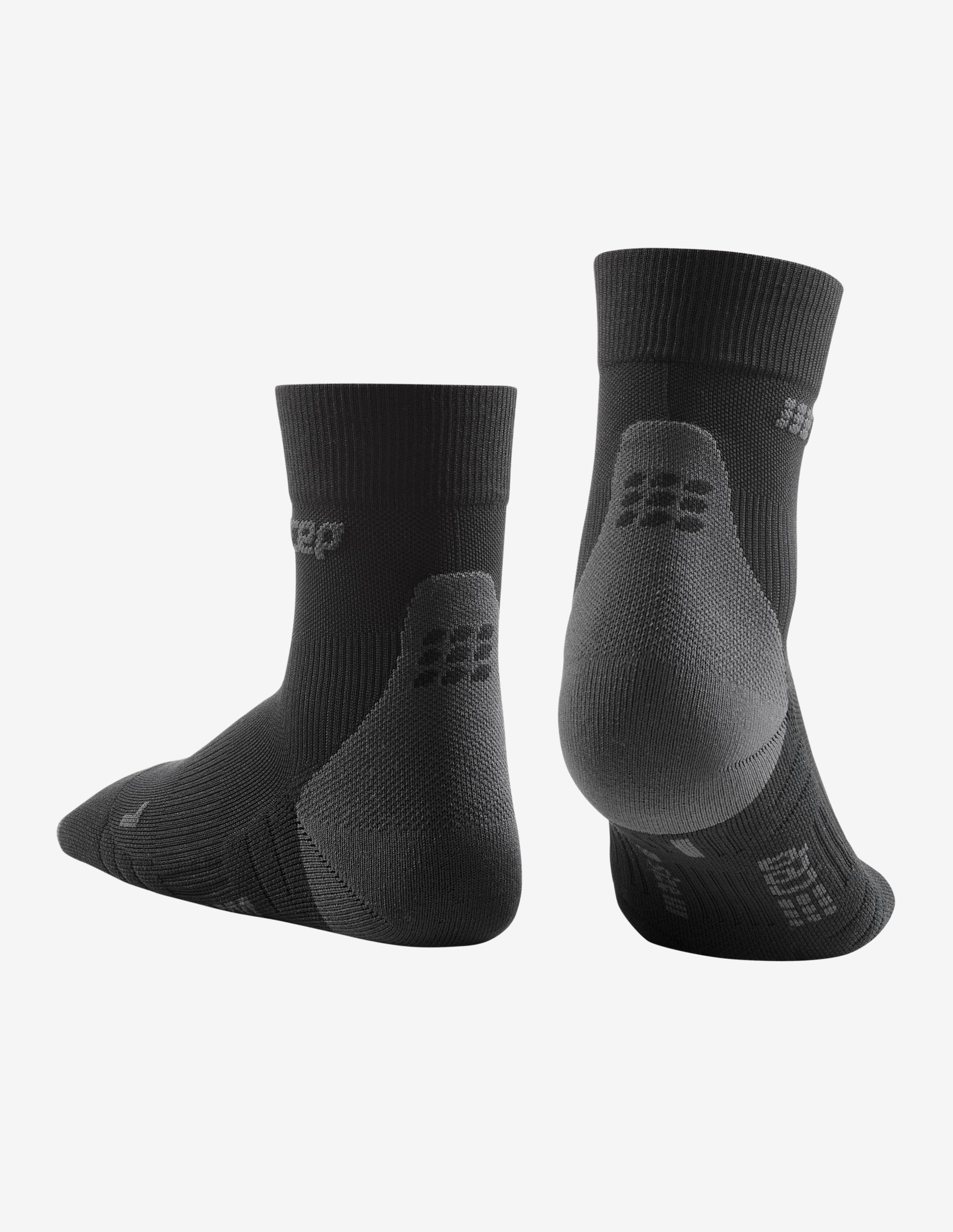 CEP Socks Short Cut 3.0 Black/Grey-Socks-CEP Compression-Guru Muscle