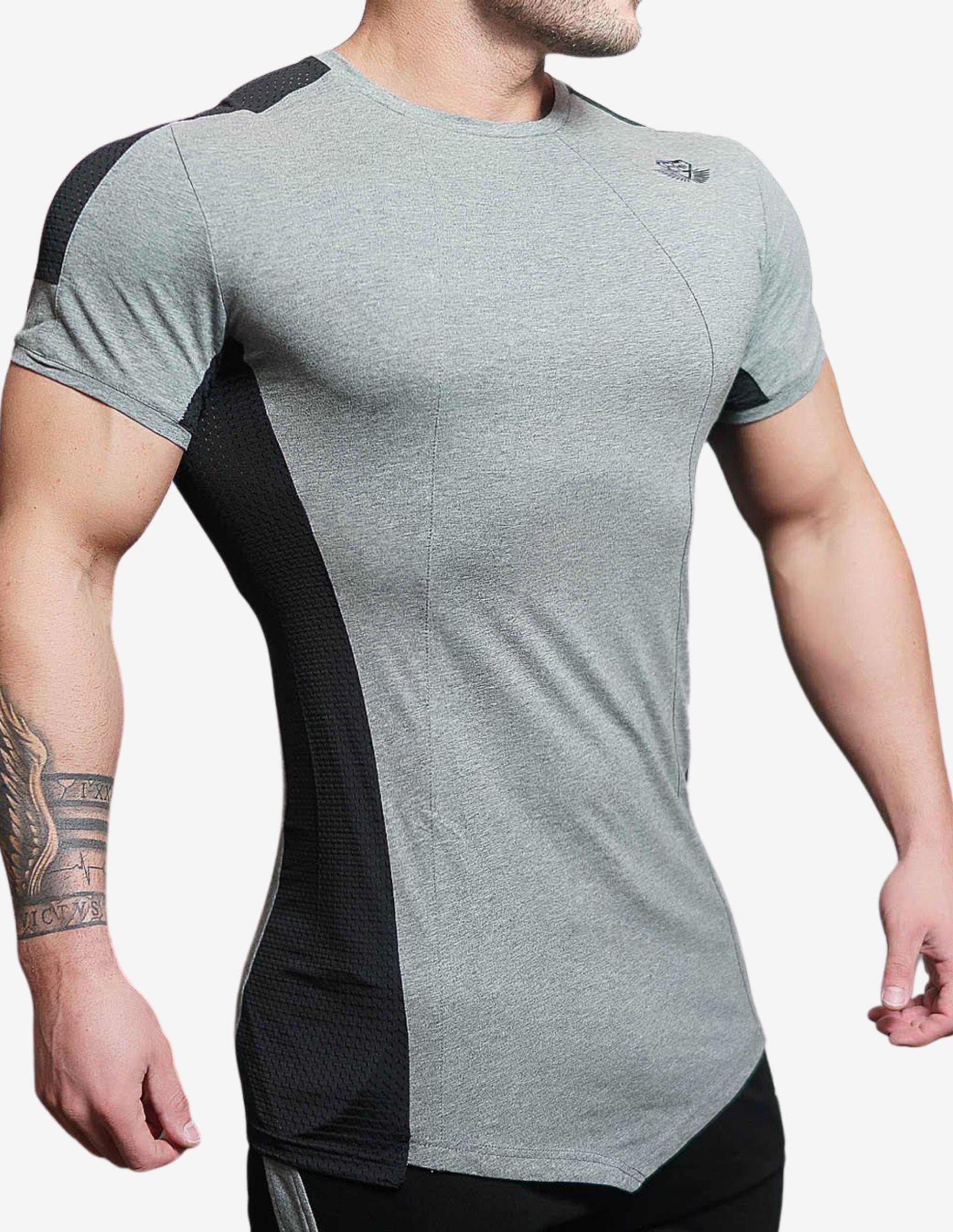 KANA Performance – Shirt Anthra Black-T-shirt Man-Body Engineers-Guru Muscle