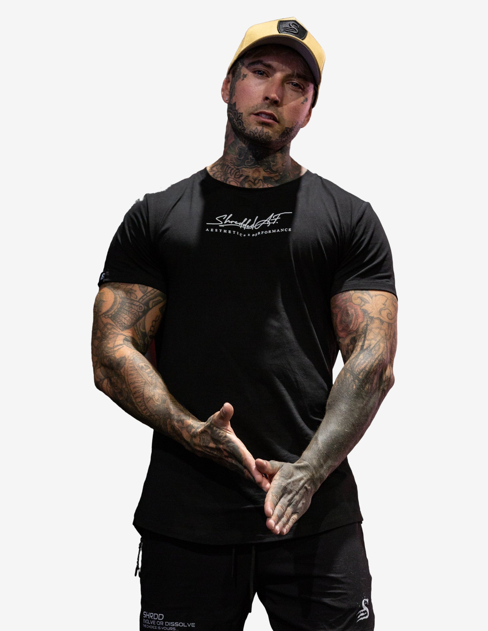 Signature Muscle Tees-T-shirt Man-Stay Shredded-Guru Muscle
