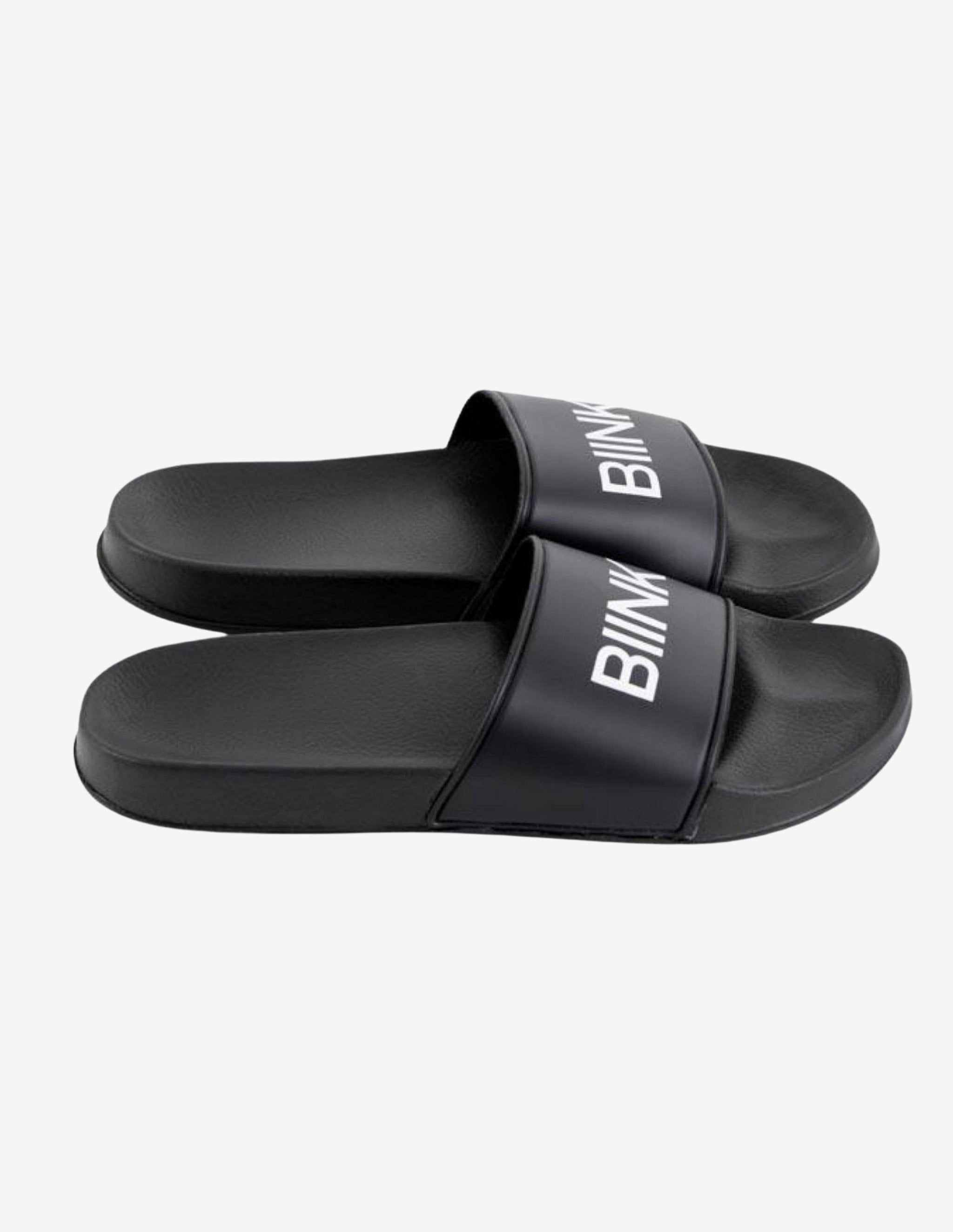 Unisex Athleisure Slides - Black-Footwear Man-Biink Athleisure-Guru Muscle