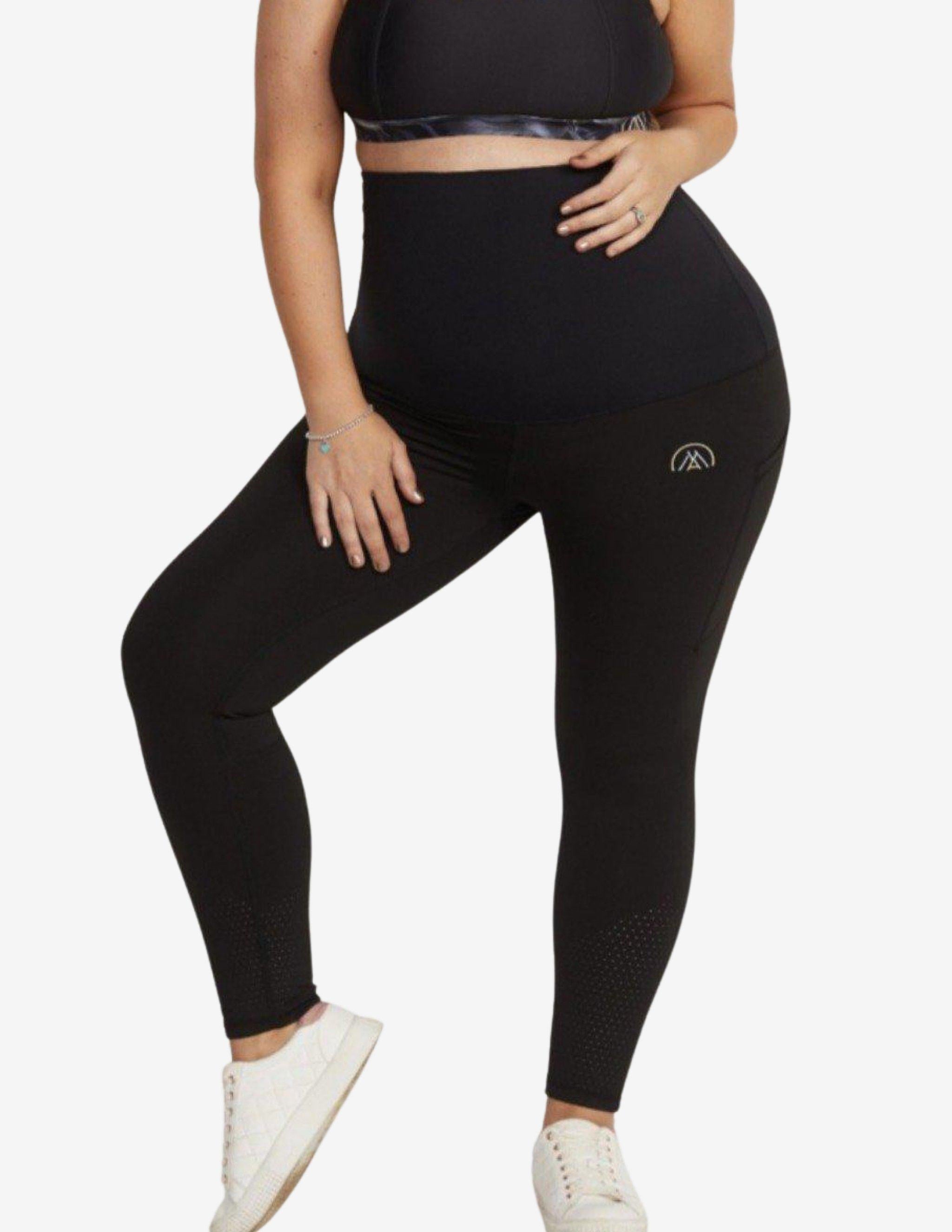 7/8 Pregnancy & Postpartum Leggings-Leggings-MUMMACTIV-Guru Muscle