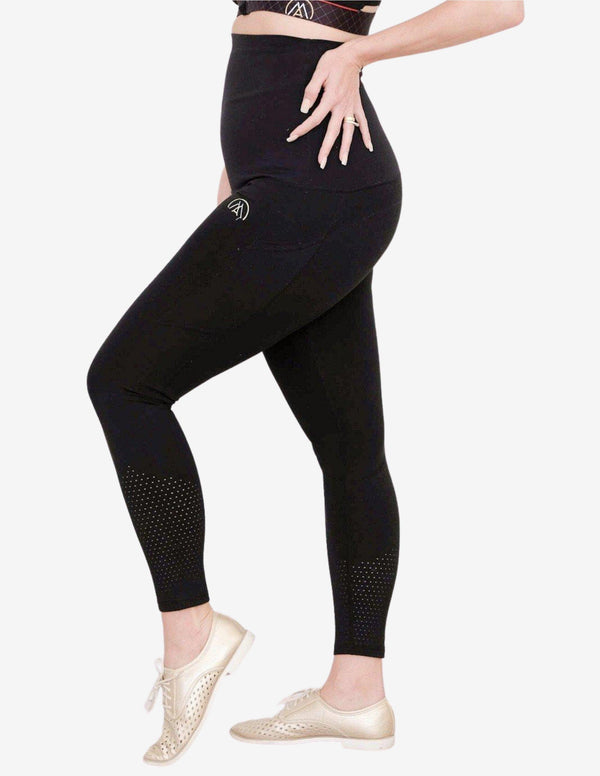 7/8 Pregnancy & Postpartum Leggings-Leggings-MUMMACTIV-Guru Muscle