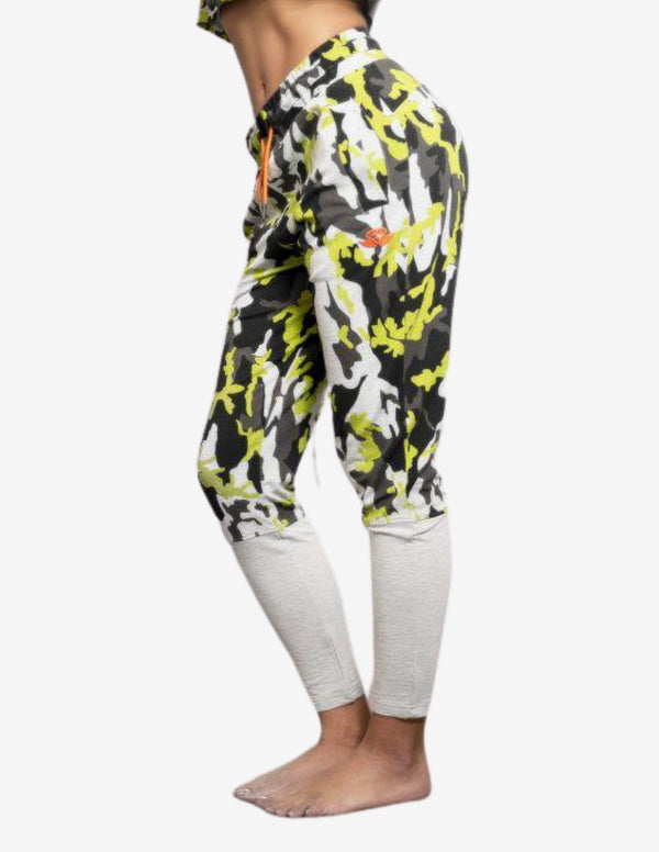 ARTEMIS Jogger – GREY & LIME LIGHT-Bottom Woman-Body Engineers-Guru Muscle