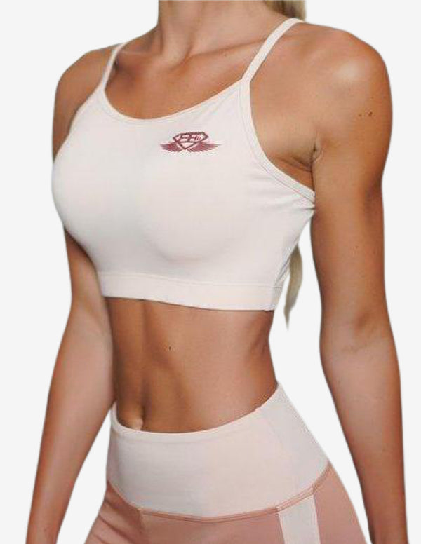 Body Engineers Sports Bra Womens Size Small Black And White In