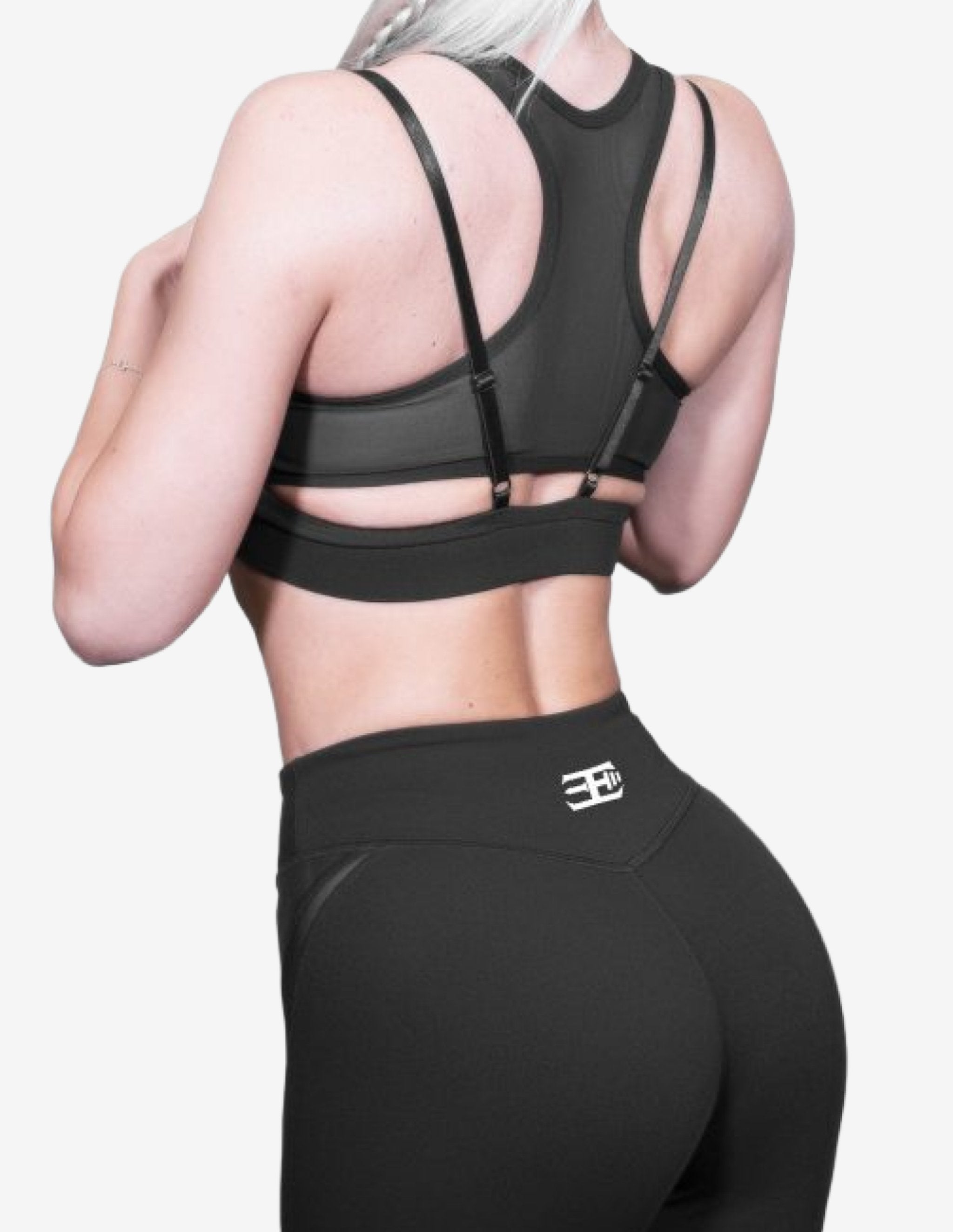 AVILA TECH BRA – BLACK-Sport Bra-Body Engineers-Guru Muscle