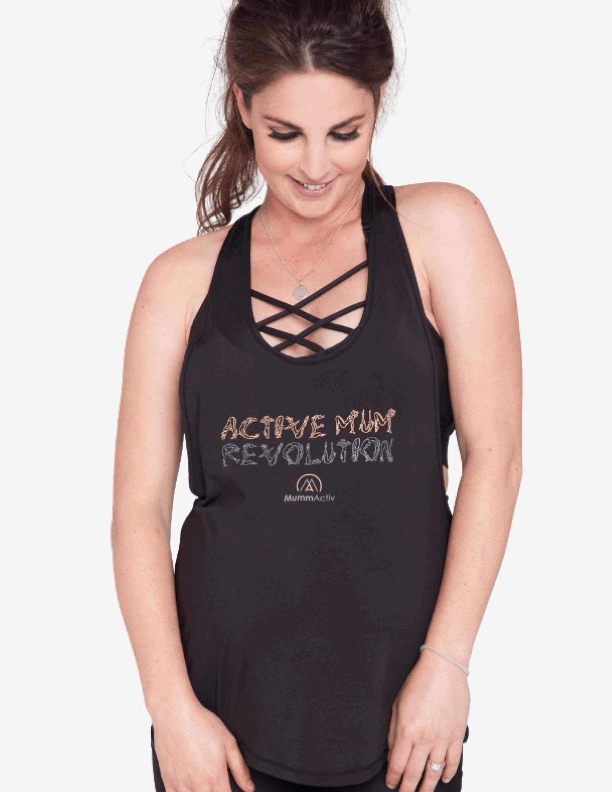 Active Mum Revolution Tank-Tank Woman-MUMMACTIV-Guru Muscle