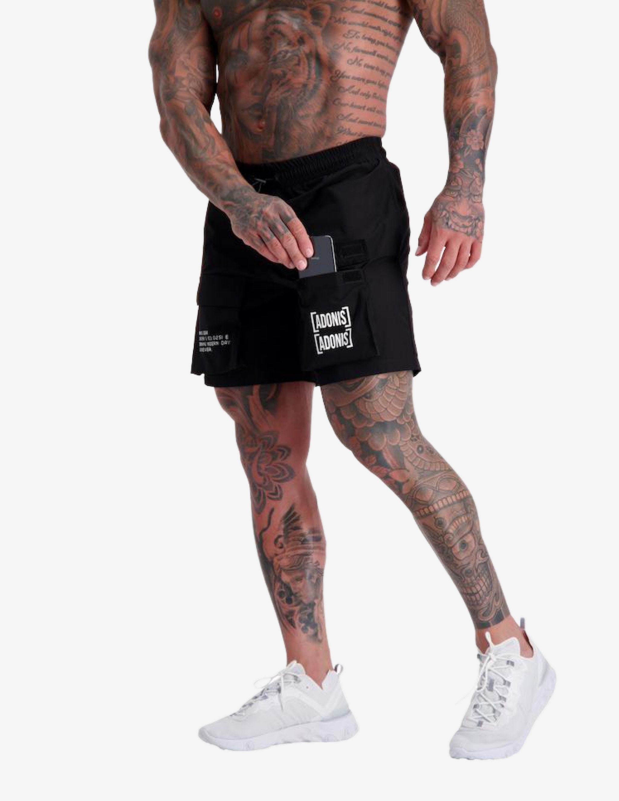adonis gear Adonis Cargo Shorts - Gym Shorts For Men