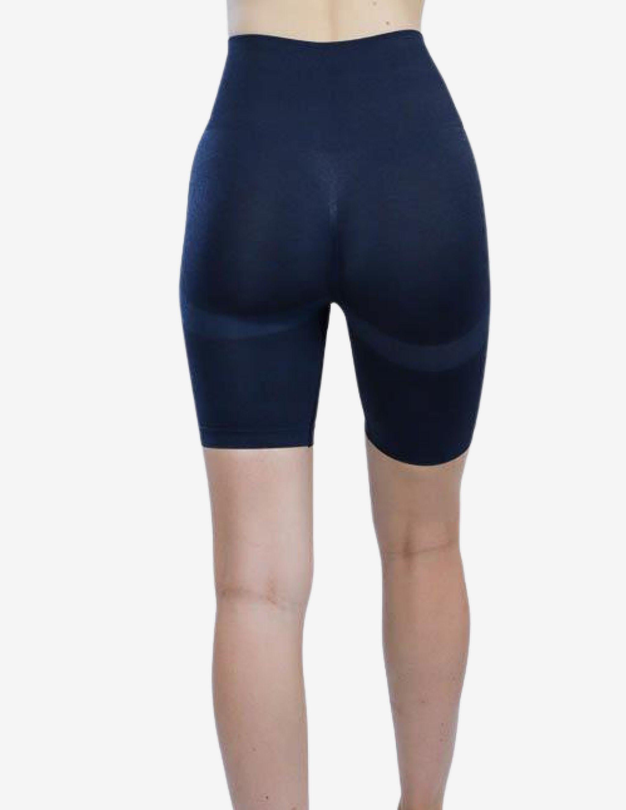TASGAL Women's Activewear - Arise Scrunch Shorts Blue - Guru Muscle