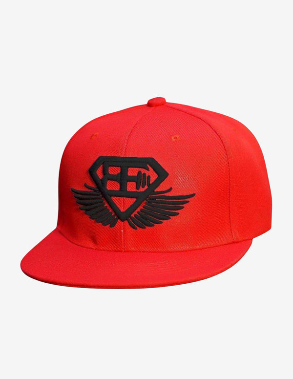 BE Snapback – Red & Black-Snapback-Body Engineers-Guru Muscle