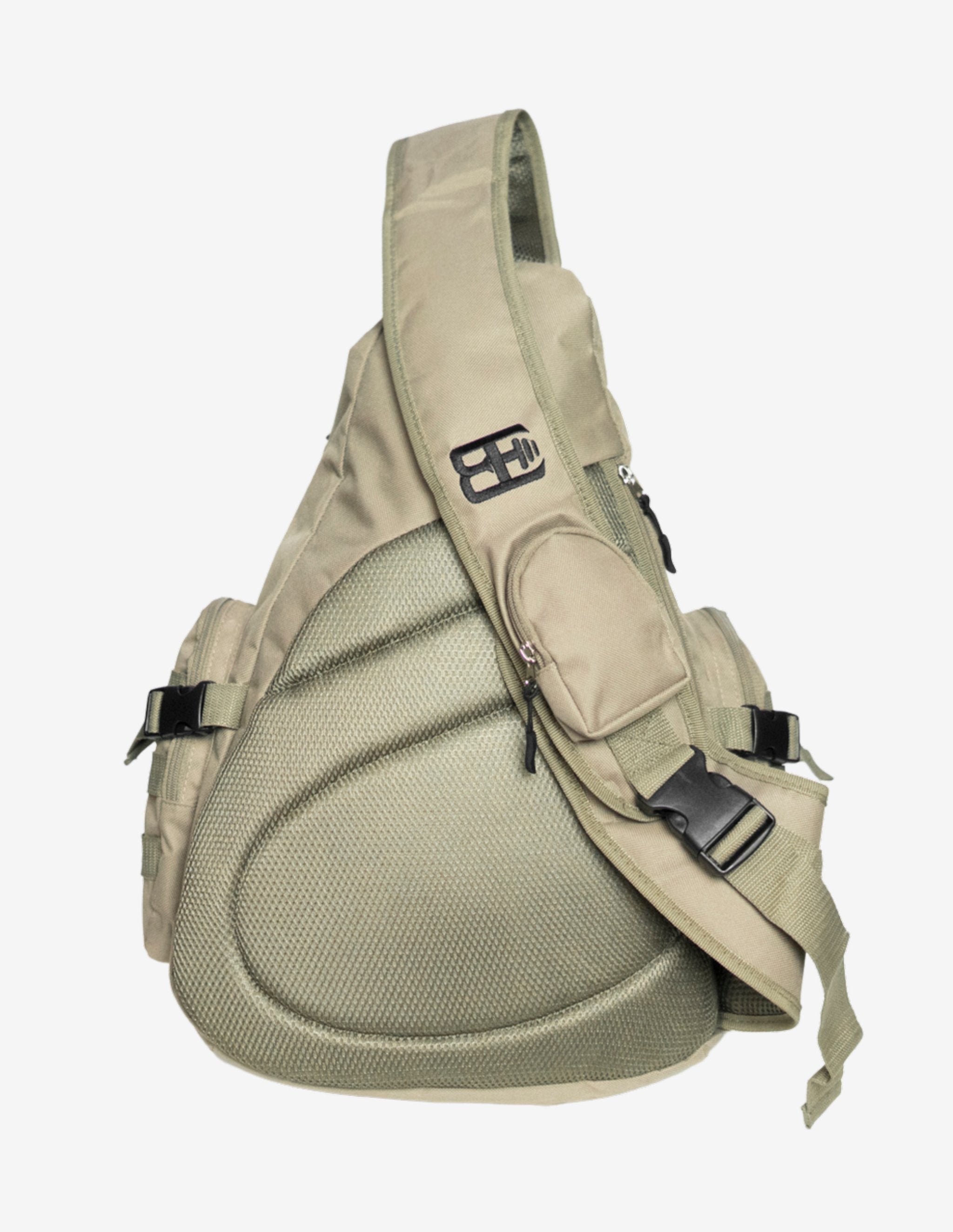 BE Tactical Sling Bag – ARMY Green-Bags-Body Engineers-Guru Muscle