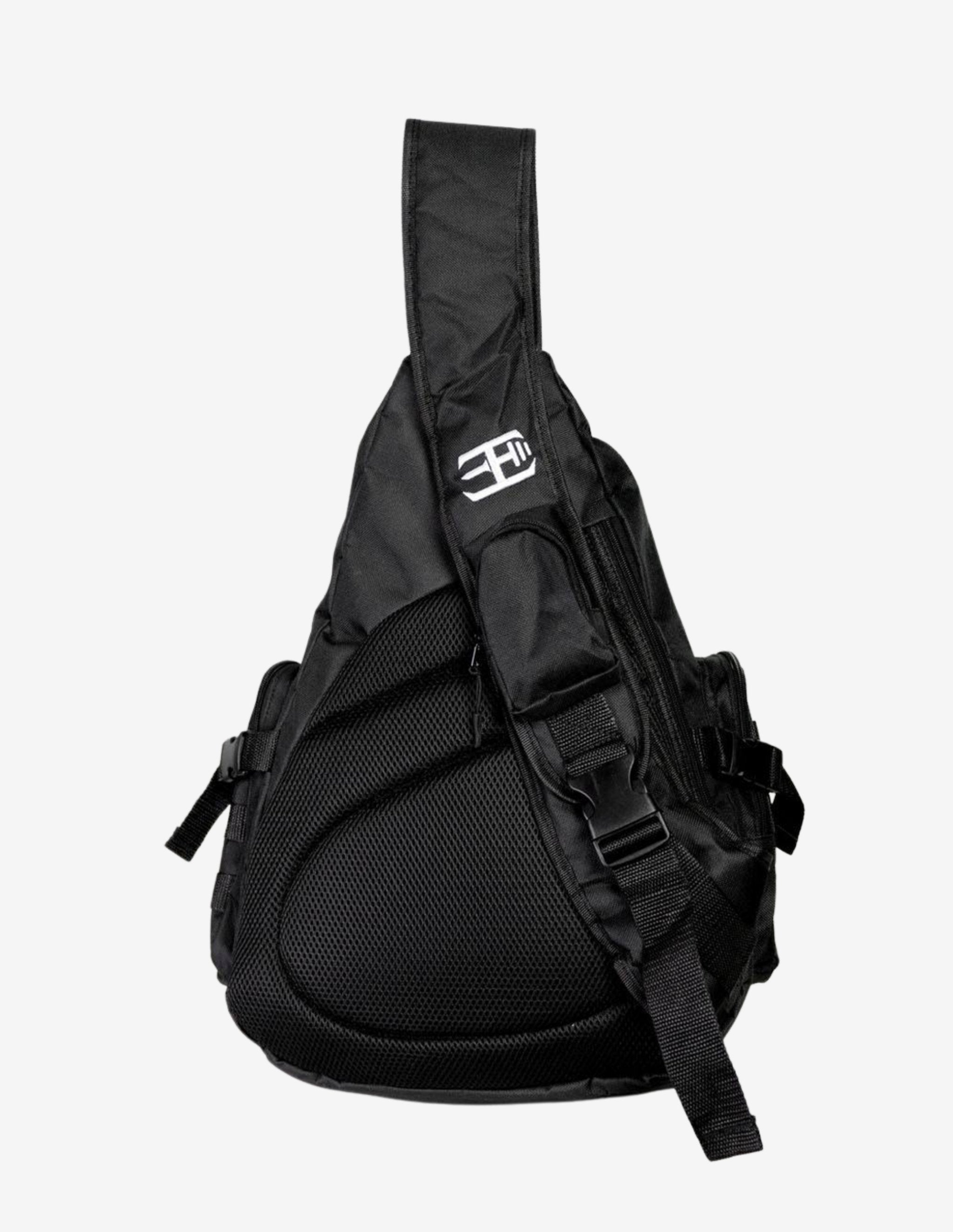 BE Tactical Sling Bag – BLACK-Bags-Body Engineers-Guru Muscle