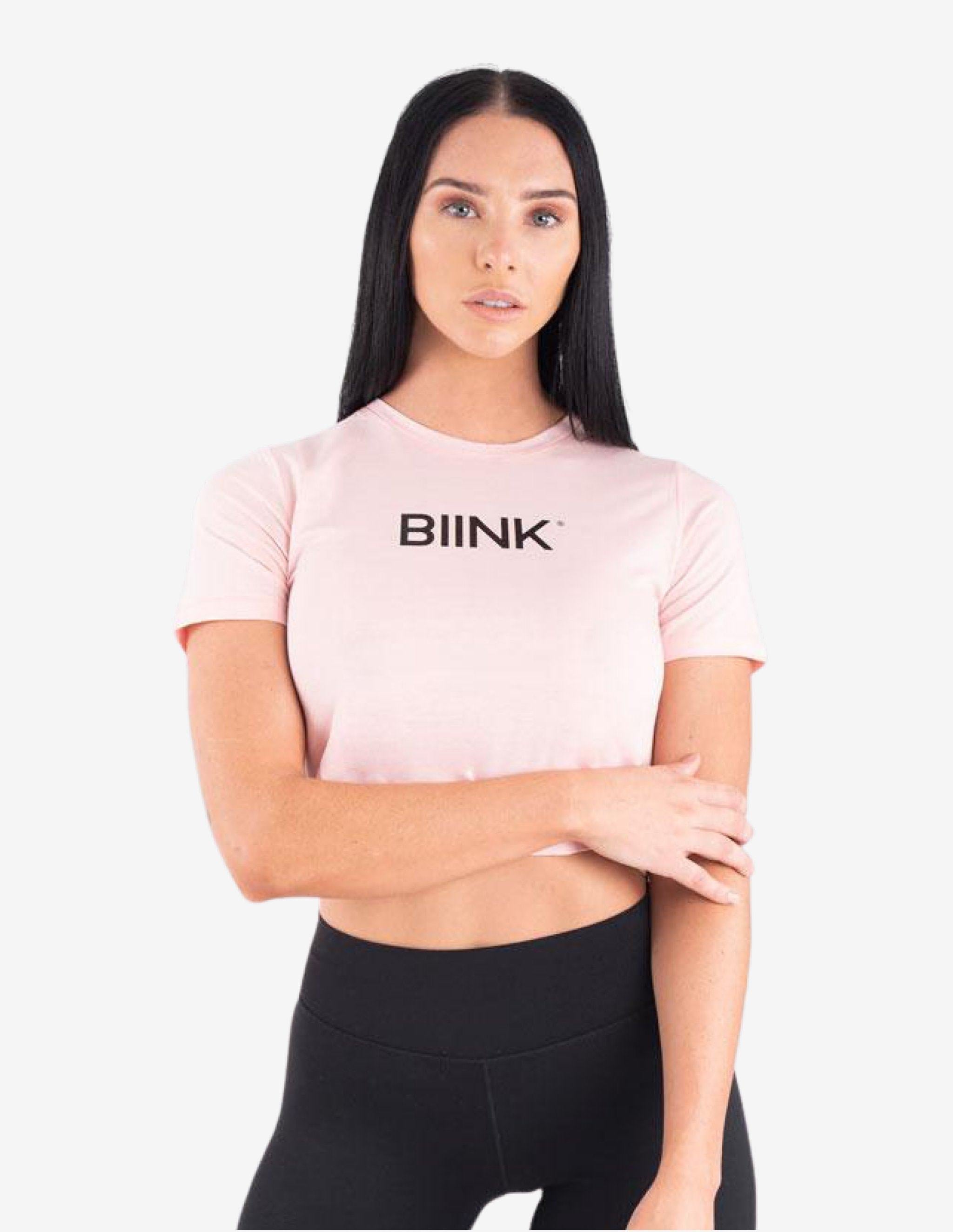 BIINK Crop Top - Pink Blush-Crop Top-Biink Athleisure-Guru Muscle