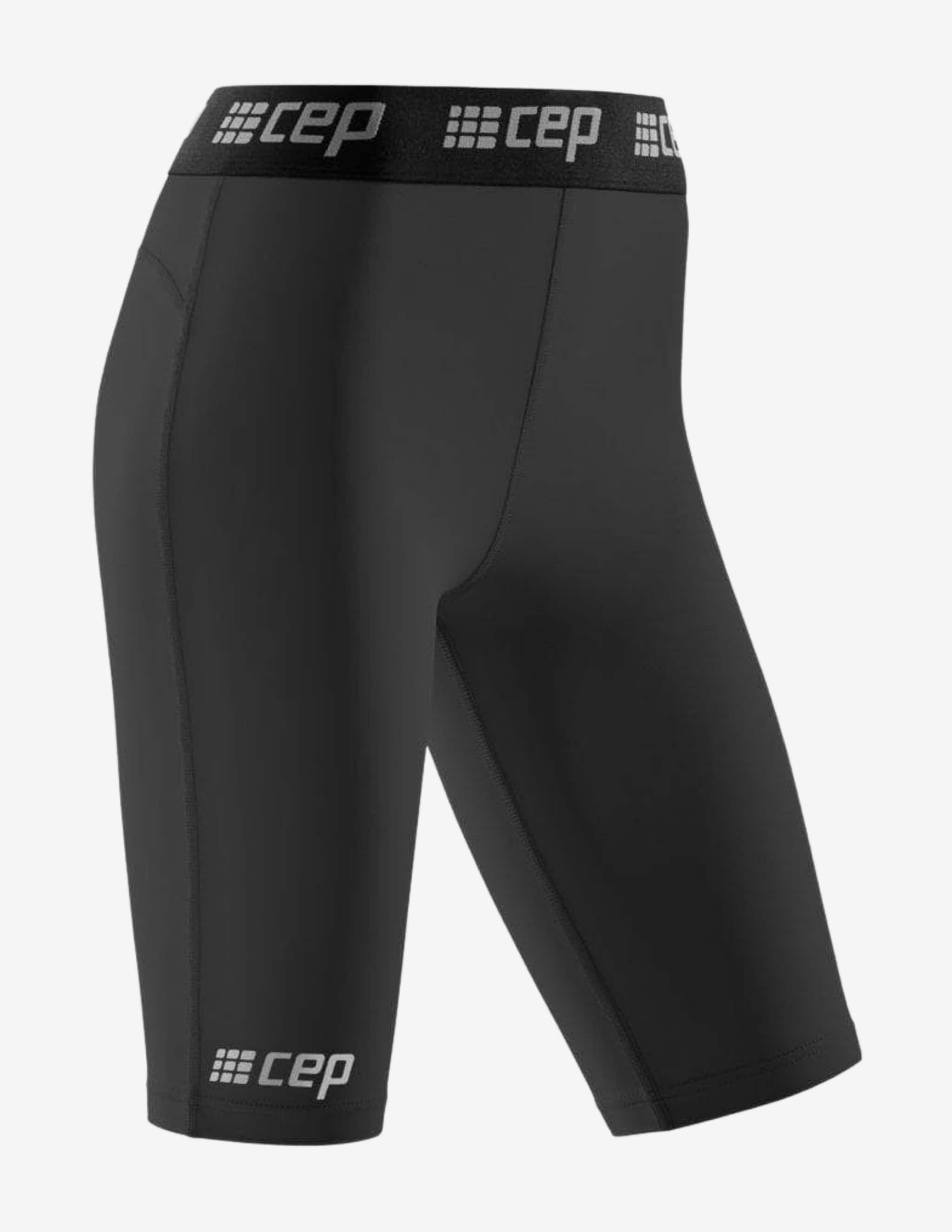 CEP Compression Womens Active Base Shorts Black-Shorts Woman-CEP Compression-Guru Muscle
