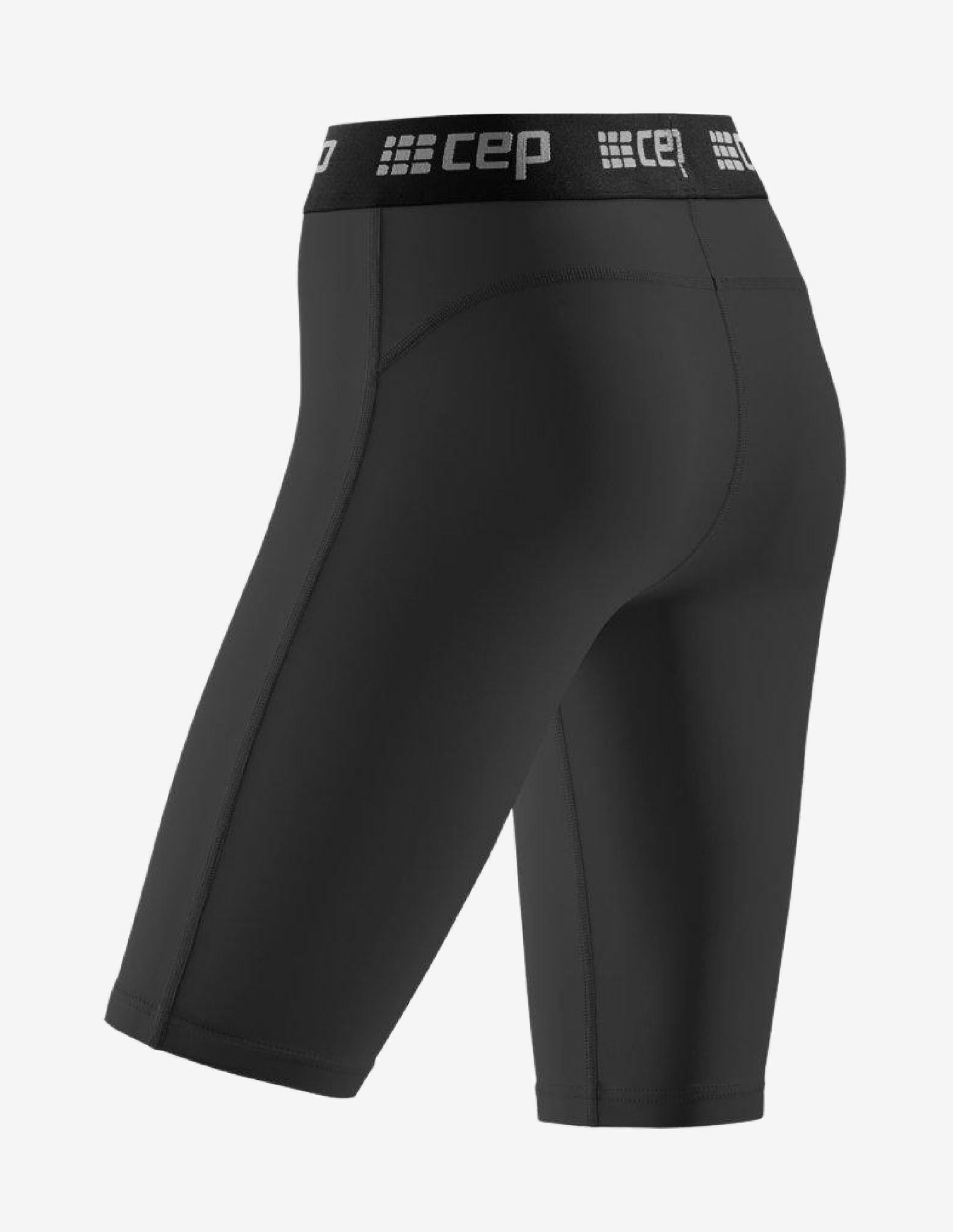 CEP Compression Womens Active Base Shorts Black-Shorts Woman-CEP Compression-Guru Muscle