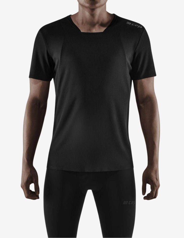 CEP Mens Training Shirt Black-T-shirt Man-CEP Compression-Guru Muscle