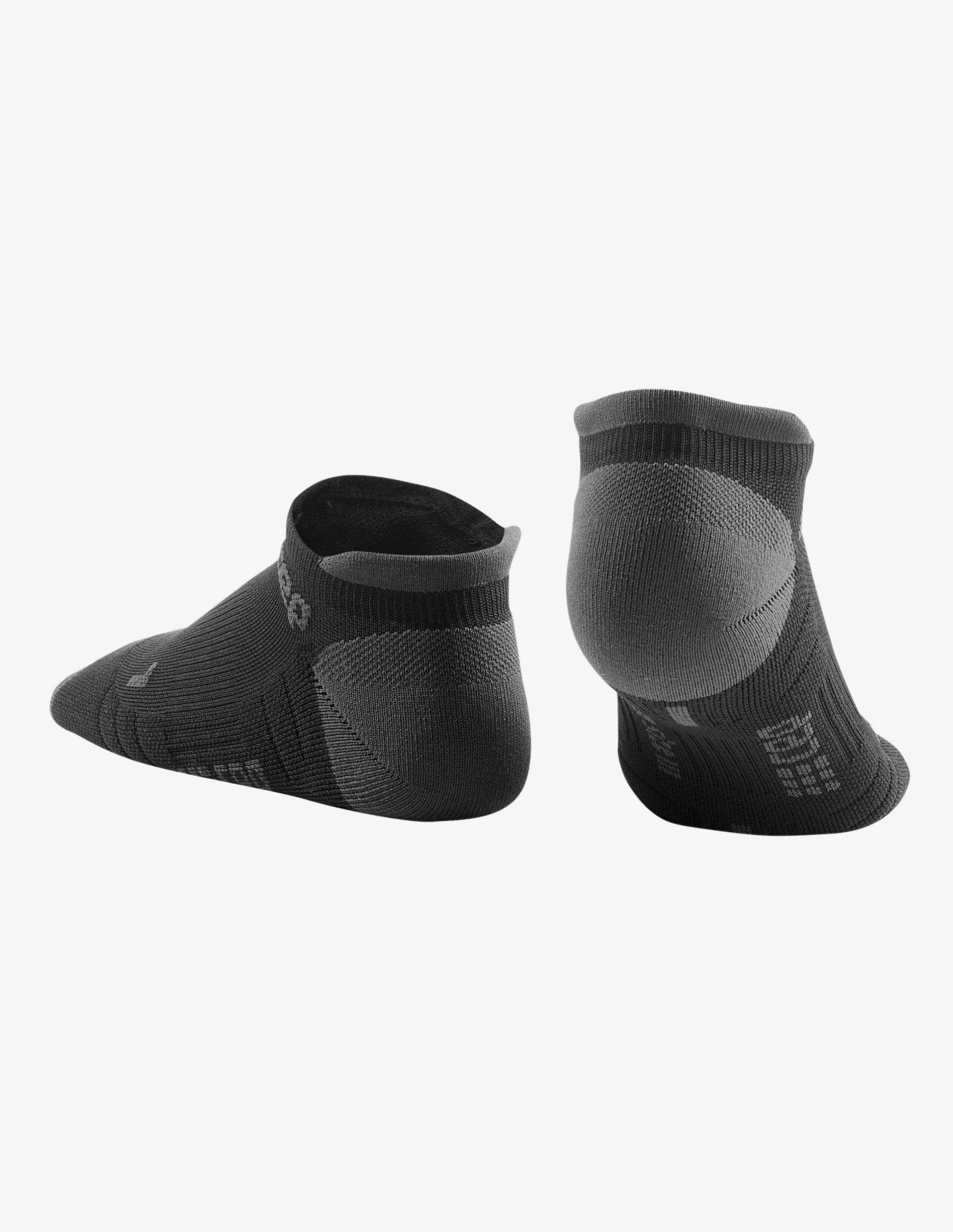 CEP No Show Socks 3.0 Black/Grey-Socks-CEP Compression-Guru Muscle