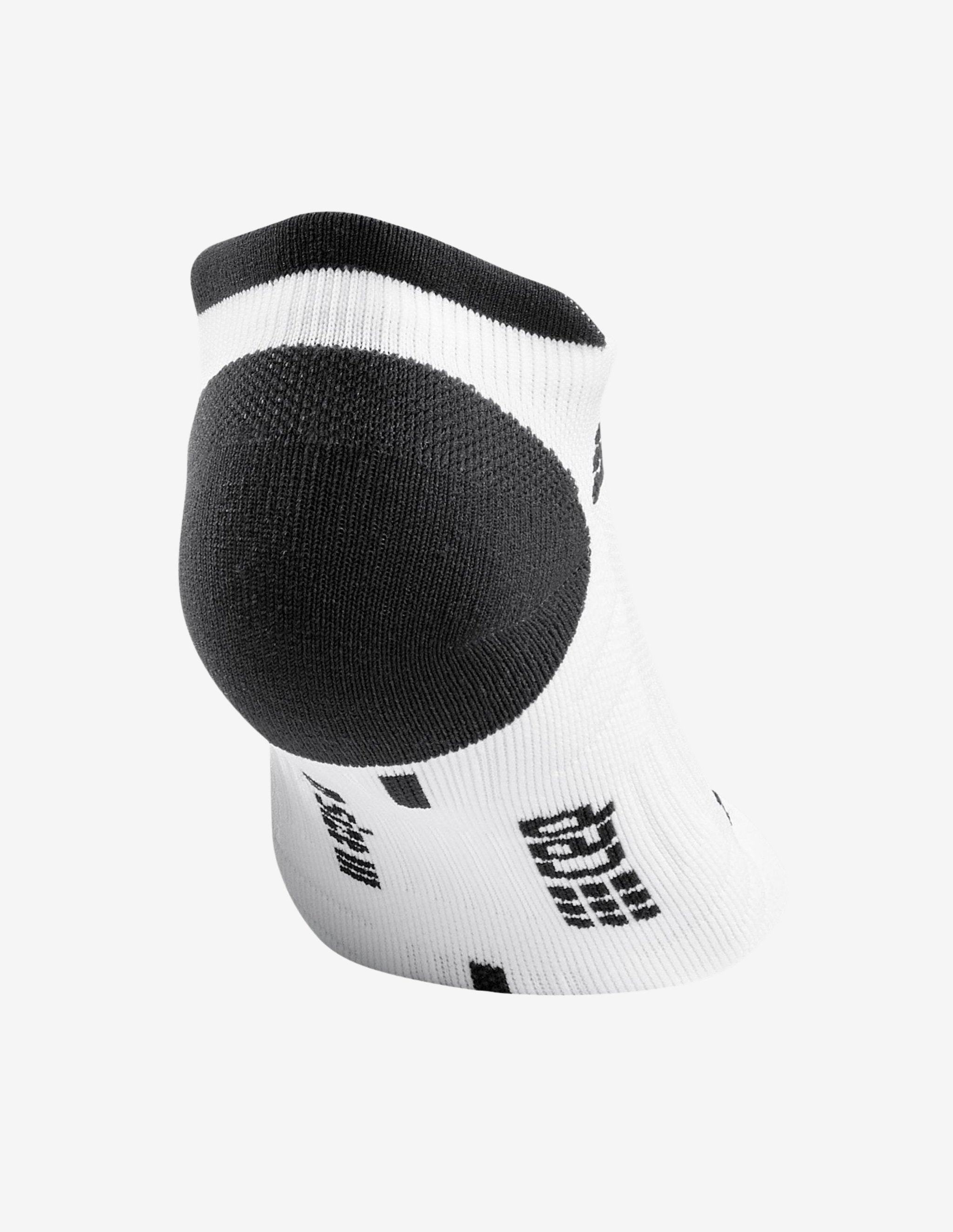 CEP No Show Socks 3.0 White/Grey-Socks-CEP Compression-Guru Muscle