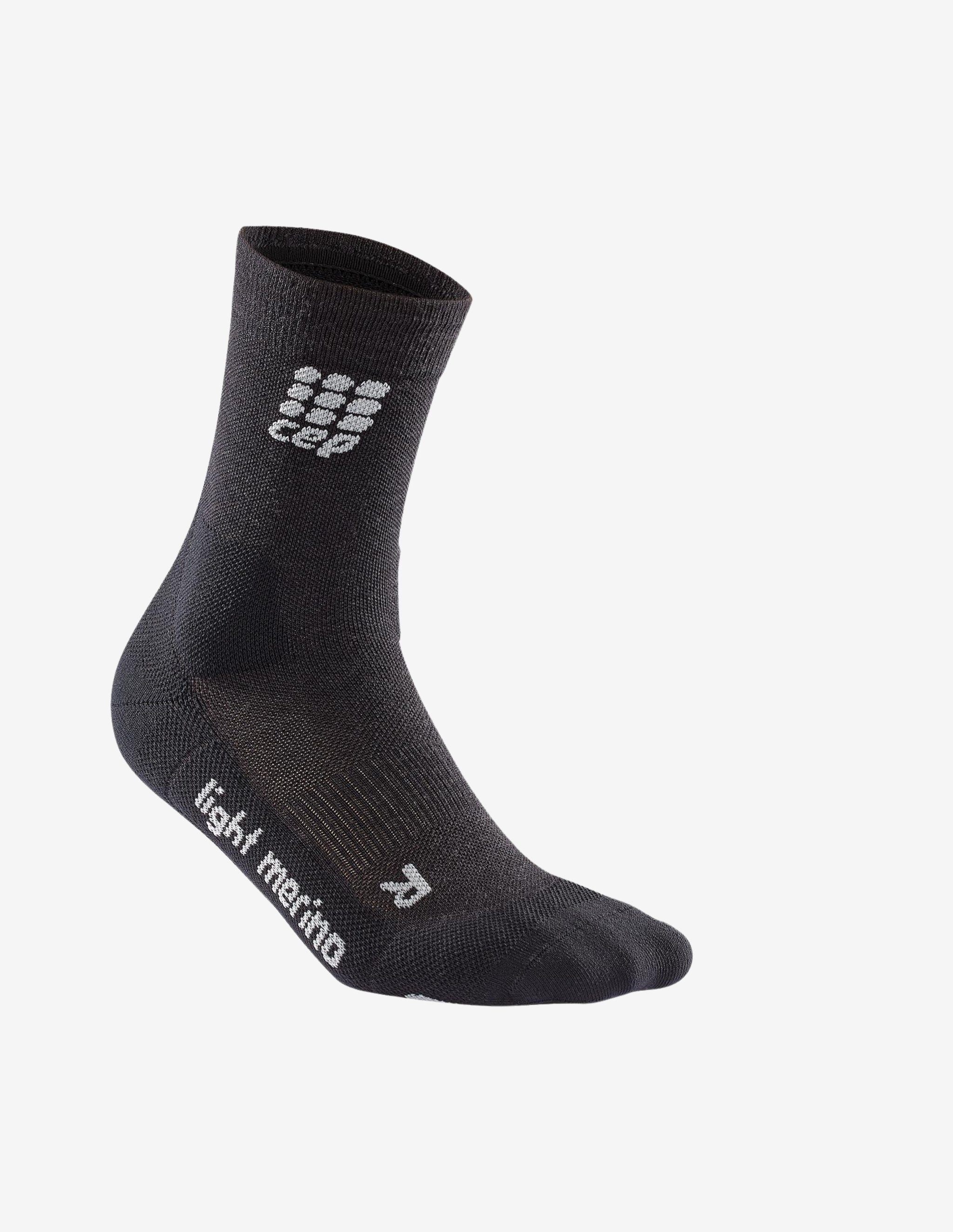 CEP Outdoor Light Merino Mid-Cut Socks Lava Stone-Socks-CEP Compression-Guru Muscle