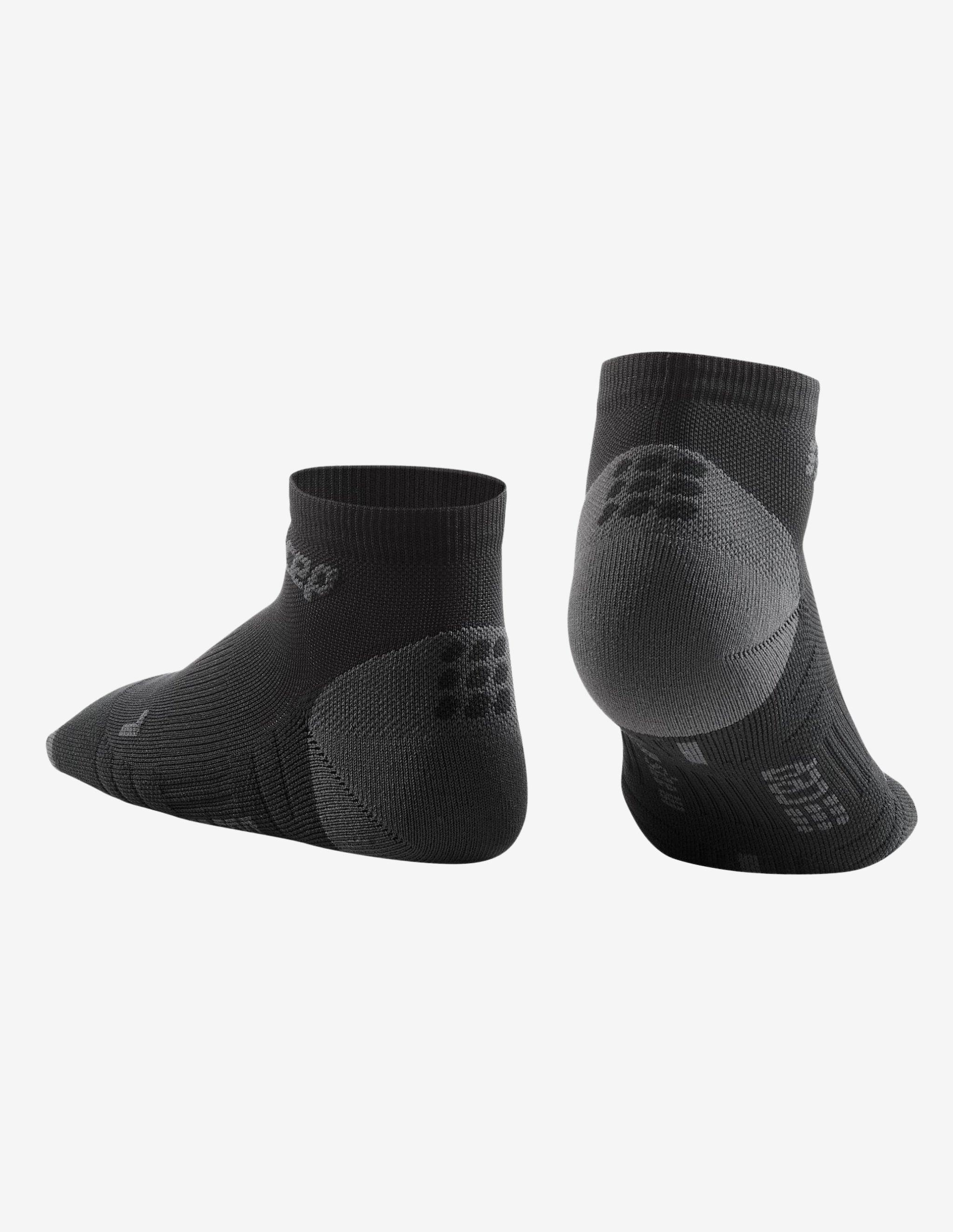 CEP Socks Low Cut 3.0 Black/Grey-Socks-CEP Compression-Guru Muscle