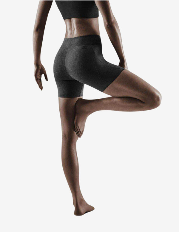 CEP Womens Compression Training Shorts Black-Shorts Woman-CEP Compression-Guru Muscle