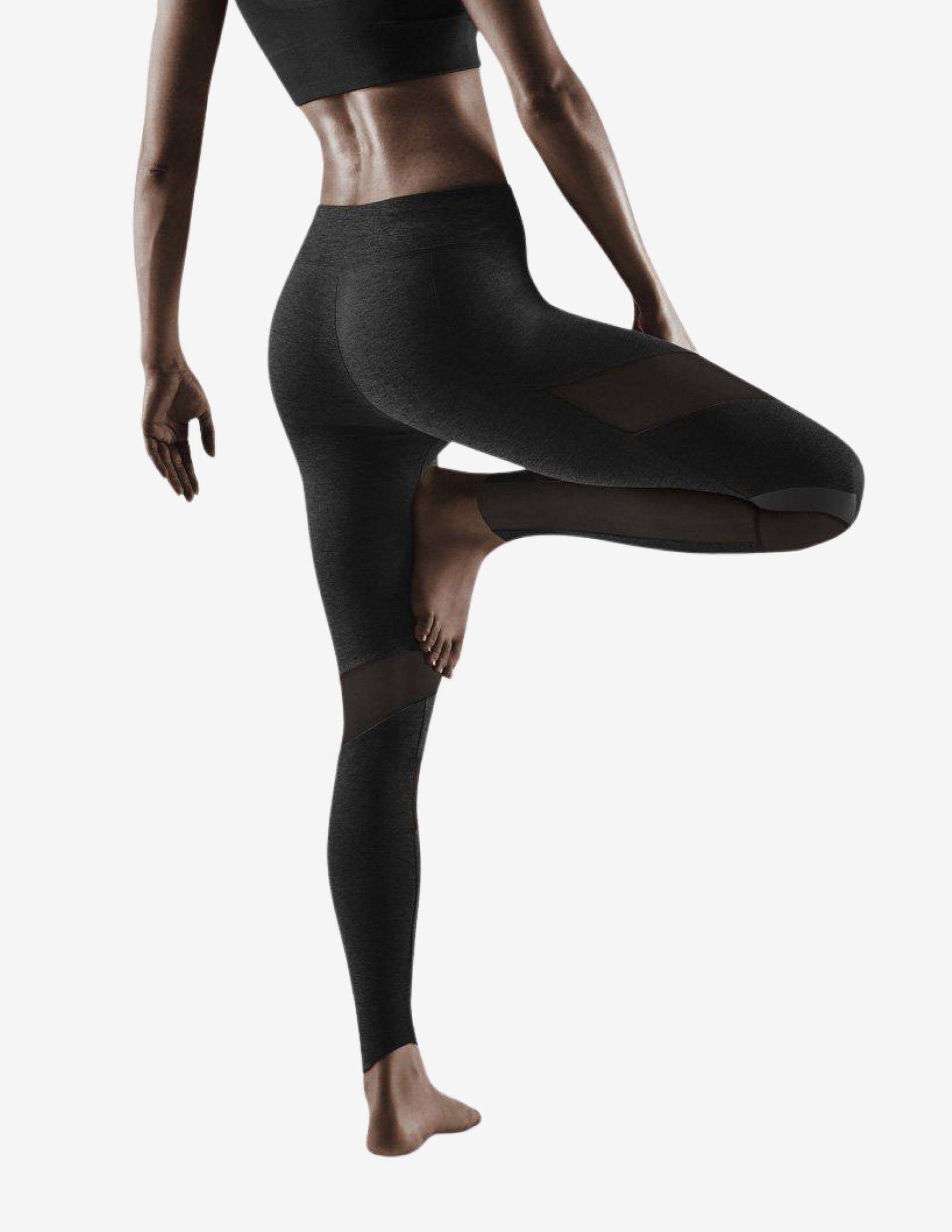 CEP Womens Compression Training Tights Black-Leggings-CEP Compression-Guru Muscle