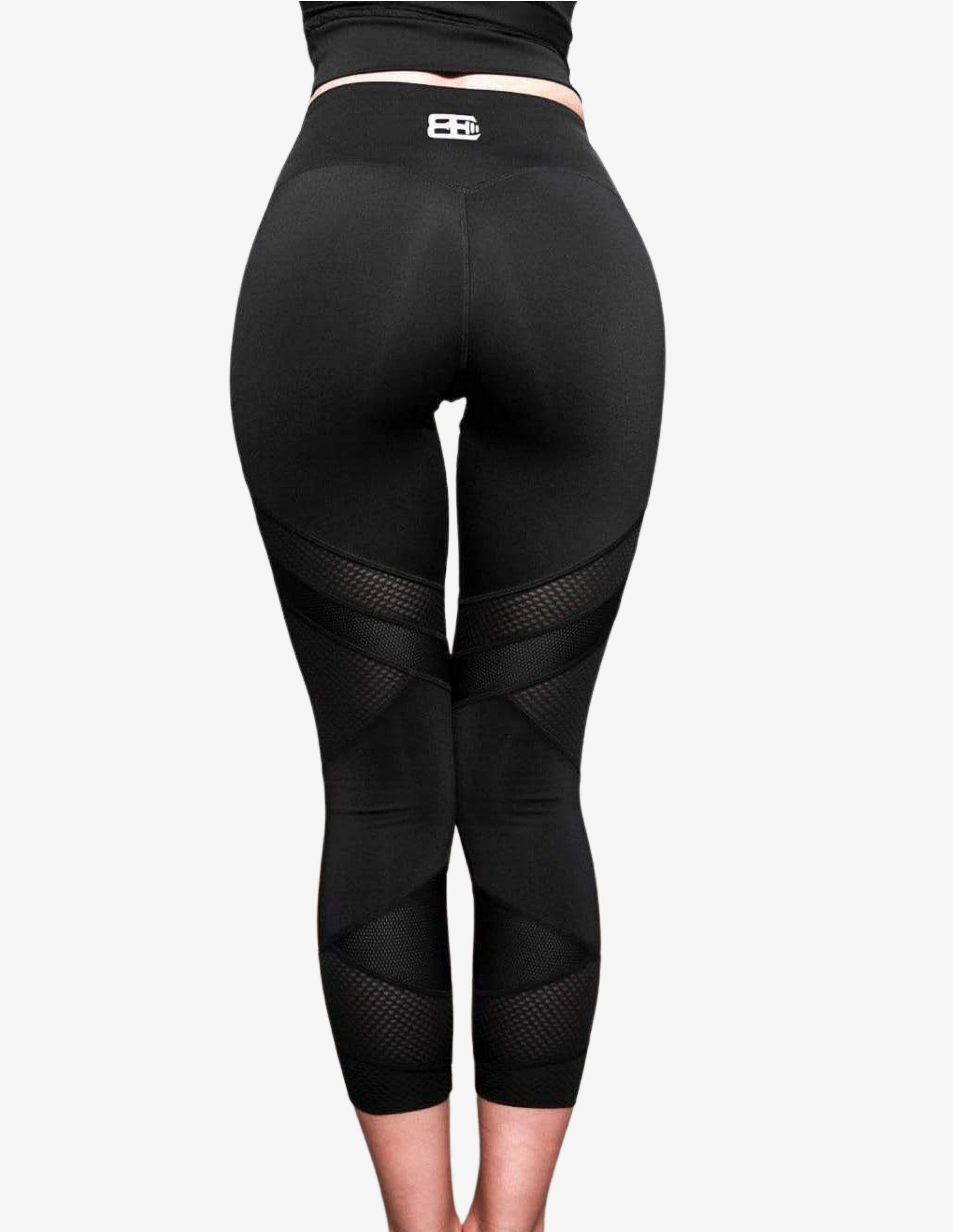 CHIONE 7/8 Leggings – Black Pearl-Leggings-Body Engineers-Guru Muscle