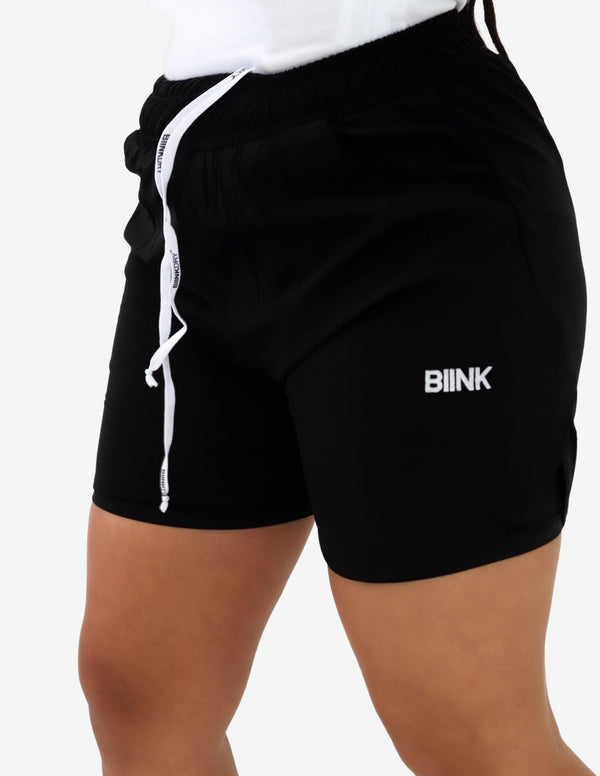 BIINKDRY 2-in-1 Training Shorts MK.II - Black