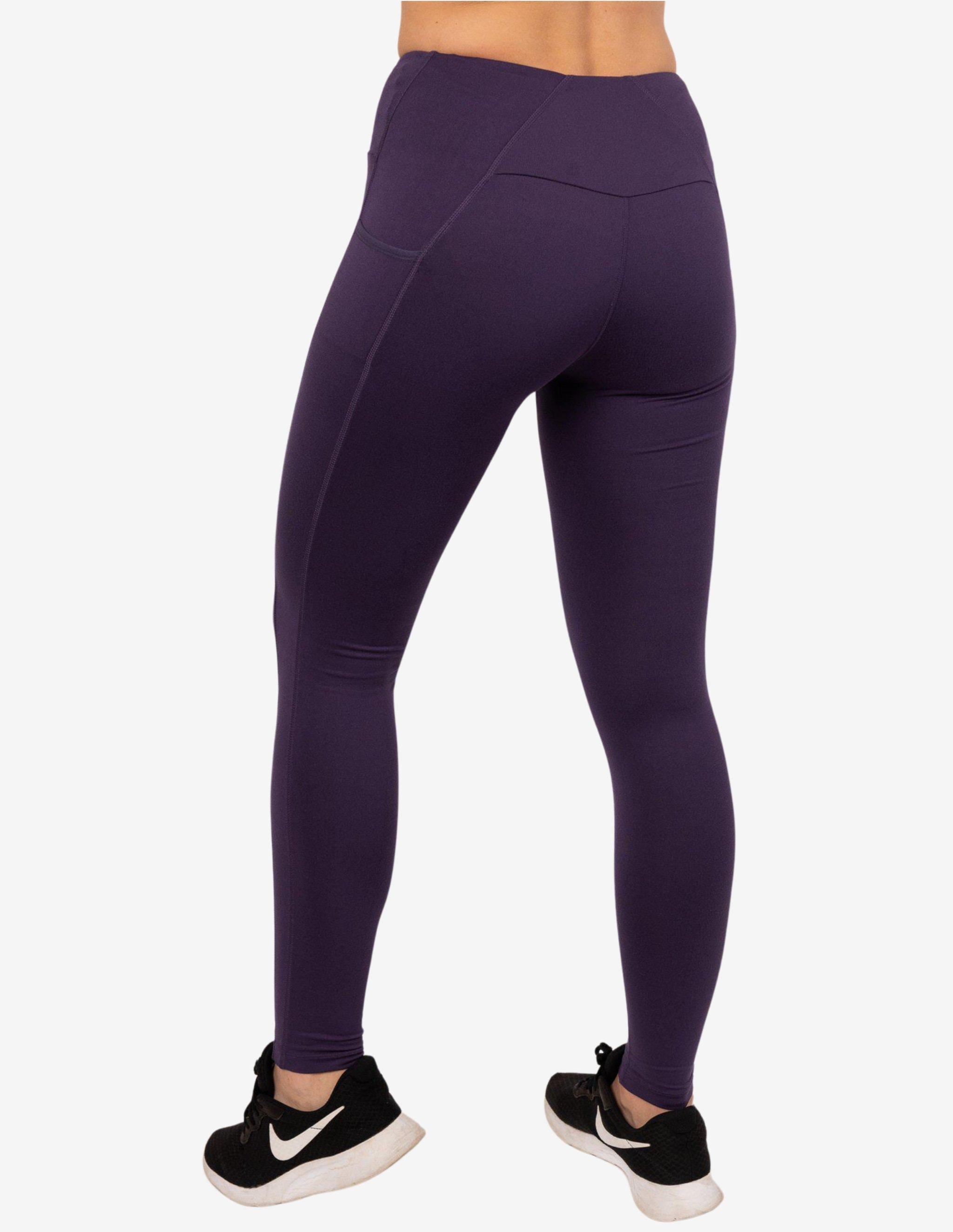 Buy Gymshark Flex Low Rise Leggings - Charcoal / Purple Online