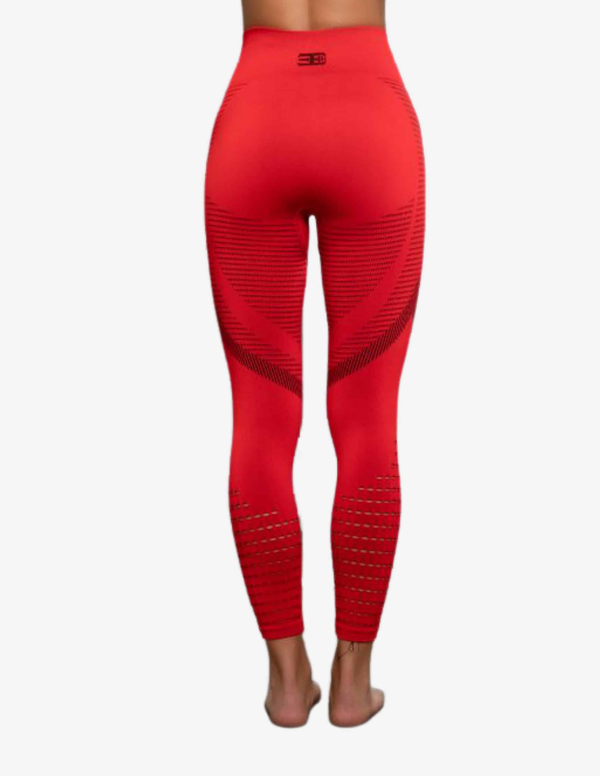 FREYA 2.0 Seamless Legging High Waist – RED-Leggings-Body Engineers-Guru Muscle