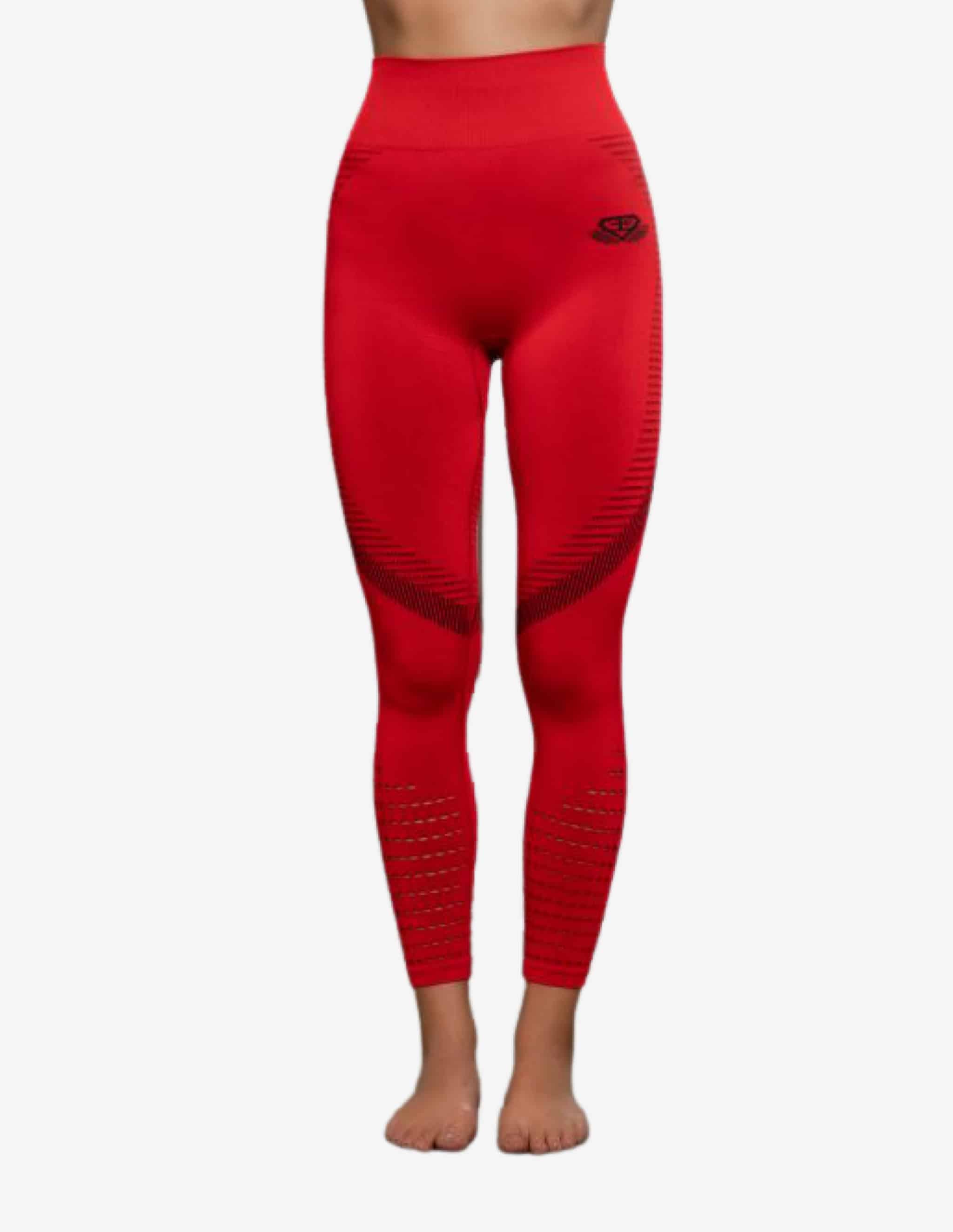 FREYA 2.0 Seamless Legging High Waist – RED-Leggings-Body Engineers-Guru Muscle