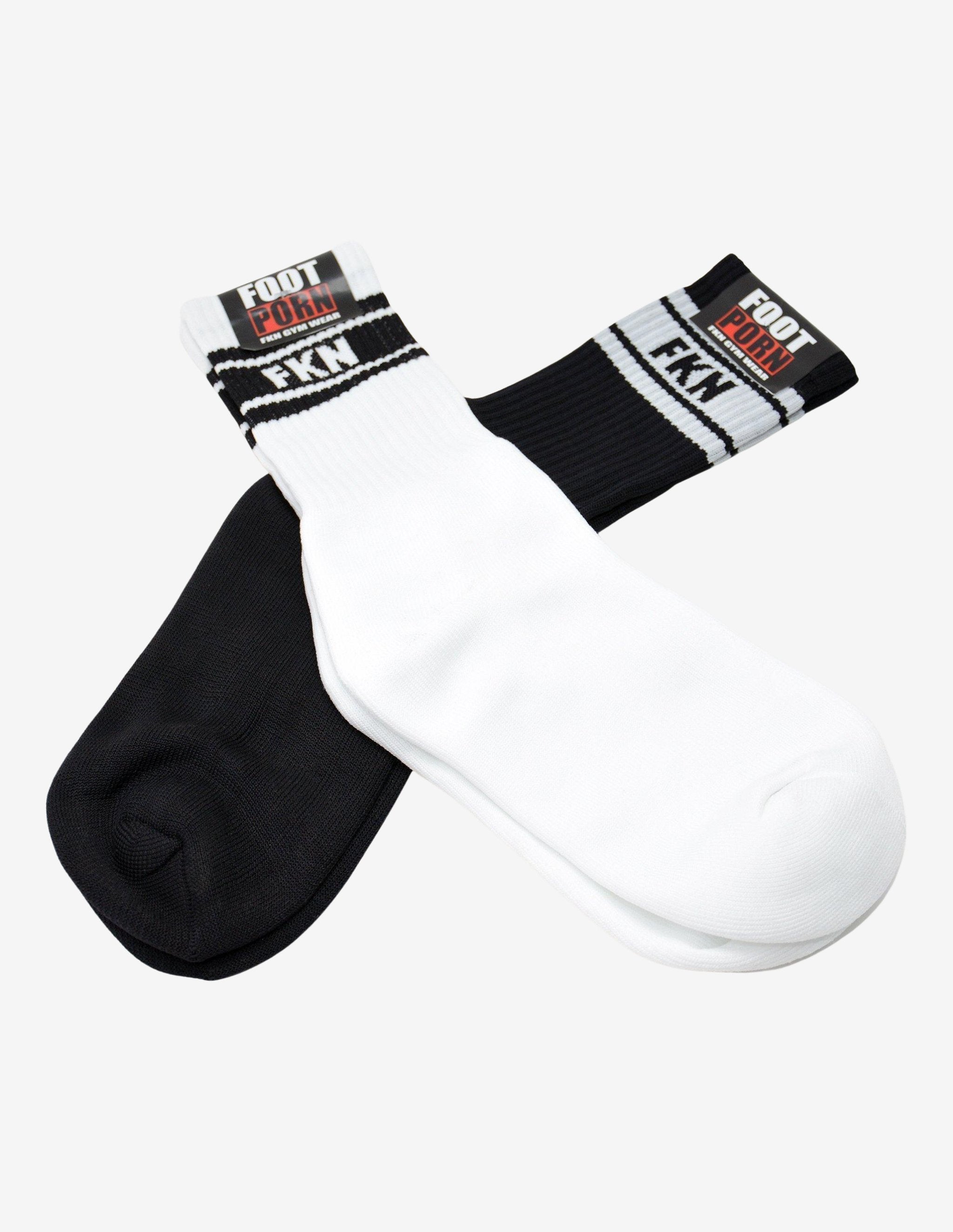 BLACK-Socks-FKN Gym Wear-Guru Muscle