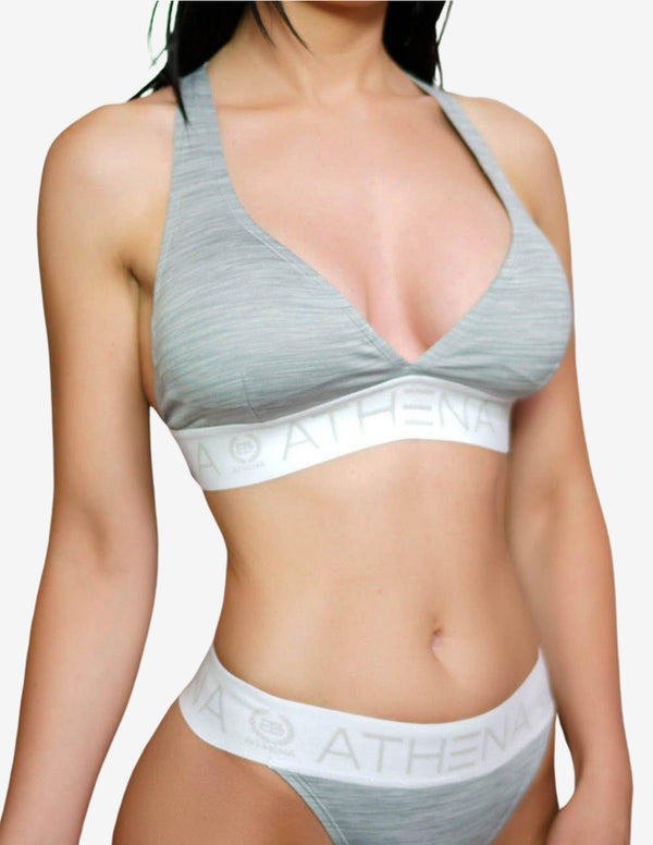 HEKA BRA – Grey Melange-Underwear-Body Engineers-Guru Muscle