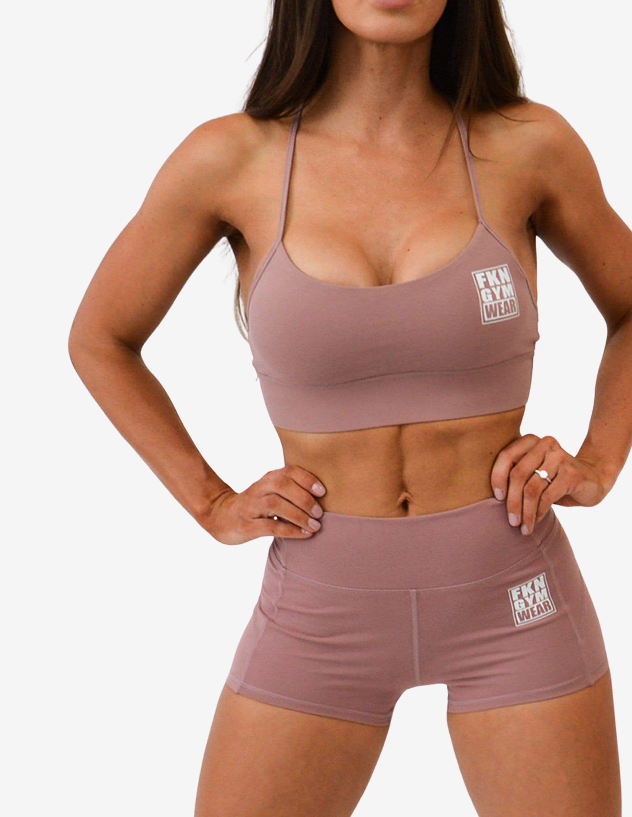 LILAC-Shorts Woman-FKN Gym Wear-Guru Muscle