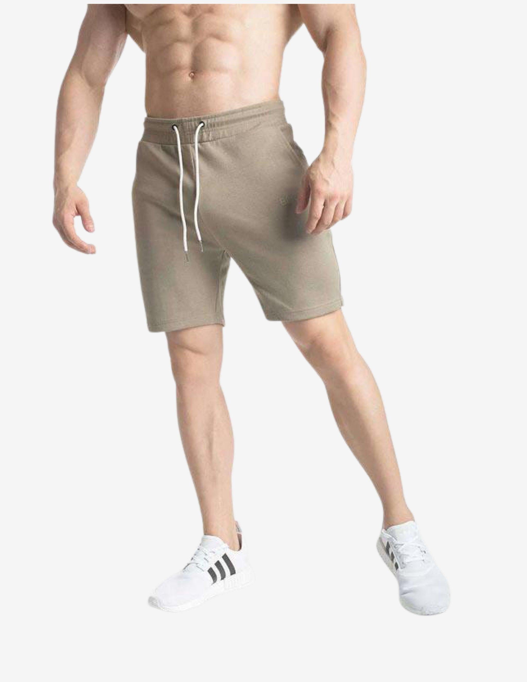 Imperial Fitted V2 Shorts - Moss-Shorts Man-Biink Athleisure-Guru Muscle