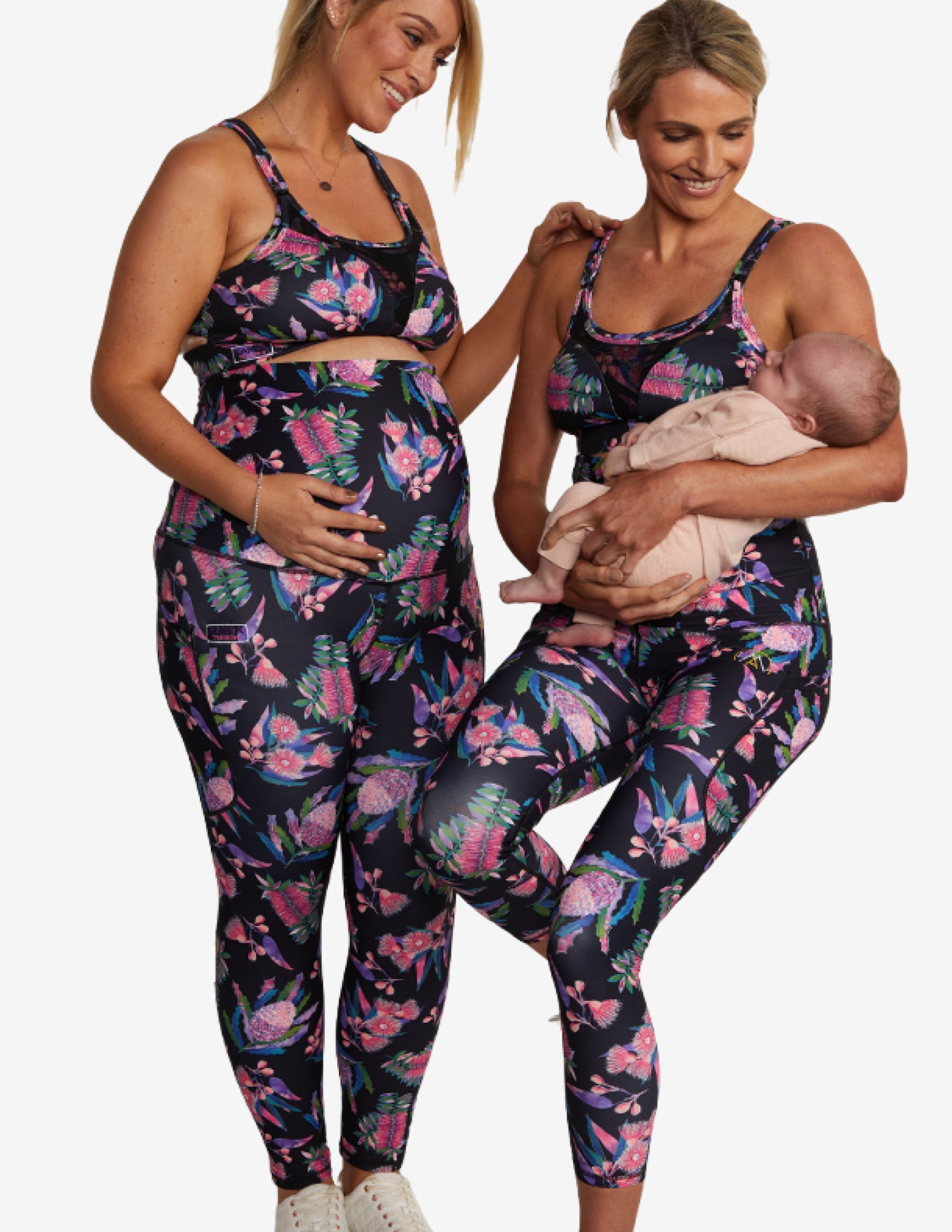 KANGA 7/8 Maternity & Postpartum Leggings-Leggings-MUMMACTIV-Guru Muscle