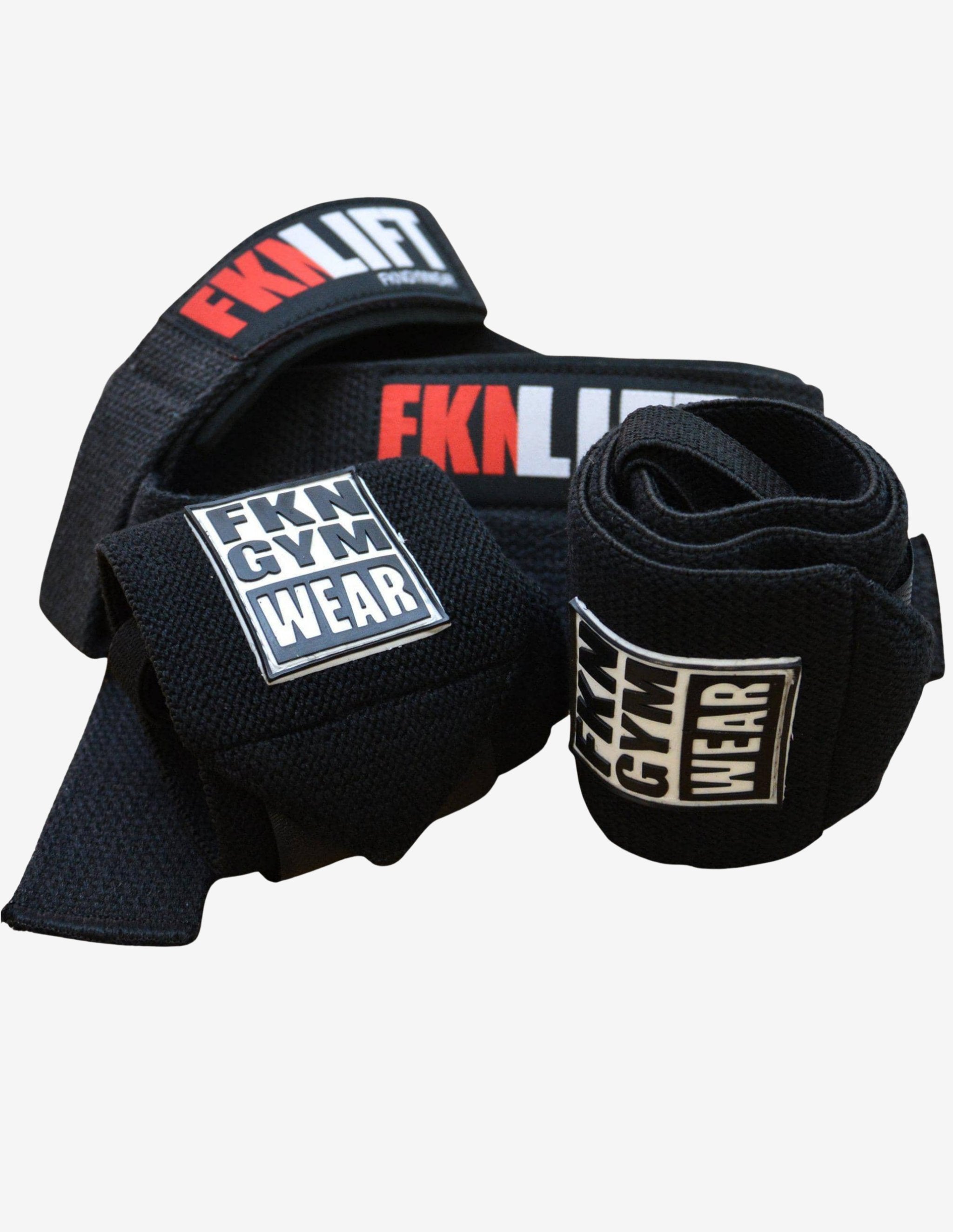 Lifting Straps & Wrist Wraps Pack-Accessories Sets-FKN Gym Wear-Guru Muscle