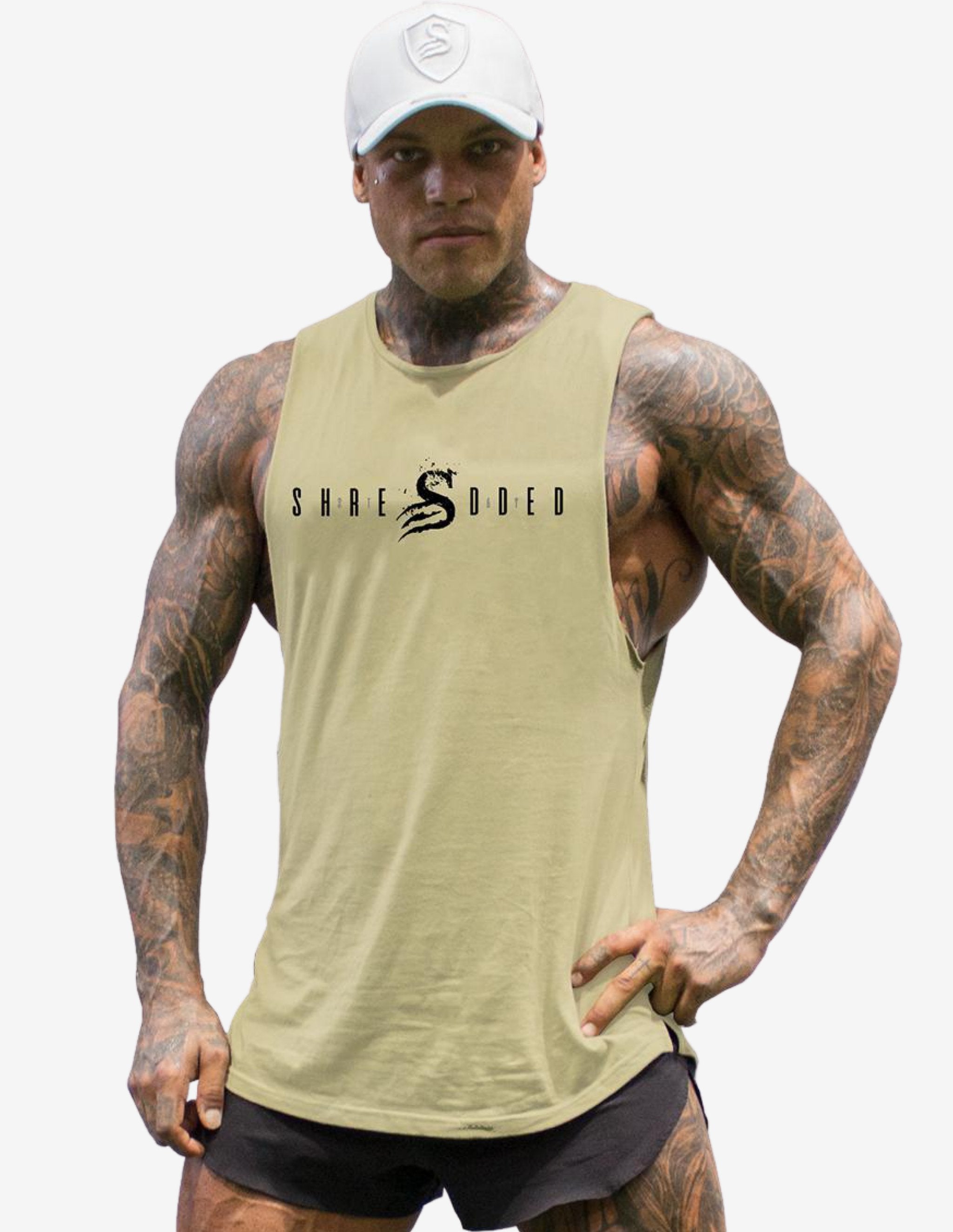 Longline Tank - Light Green-Tank Man-Stay Shredded-Guru Muscle