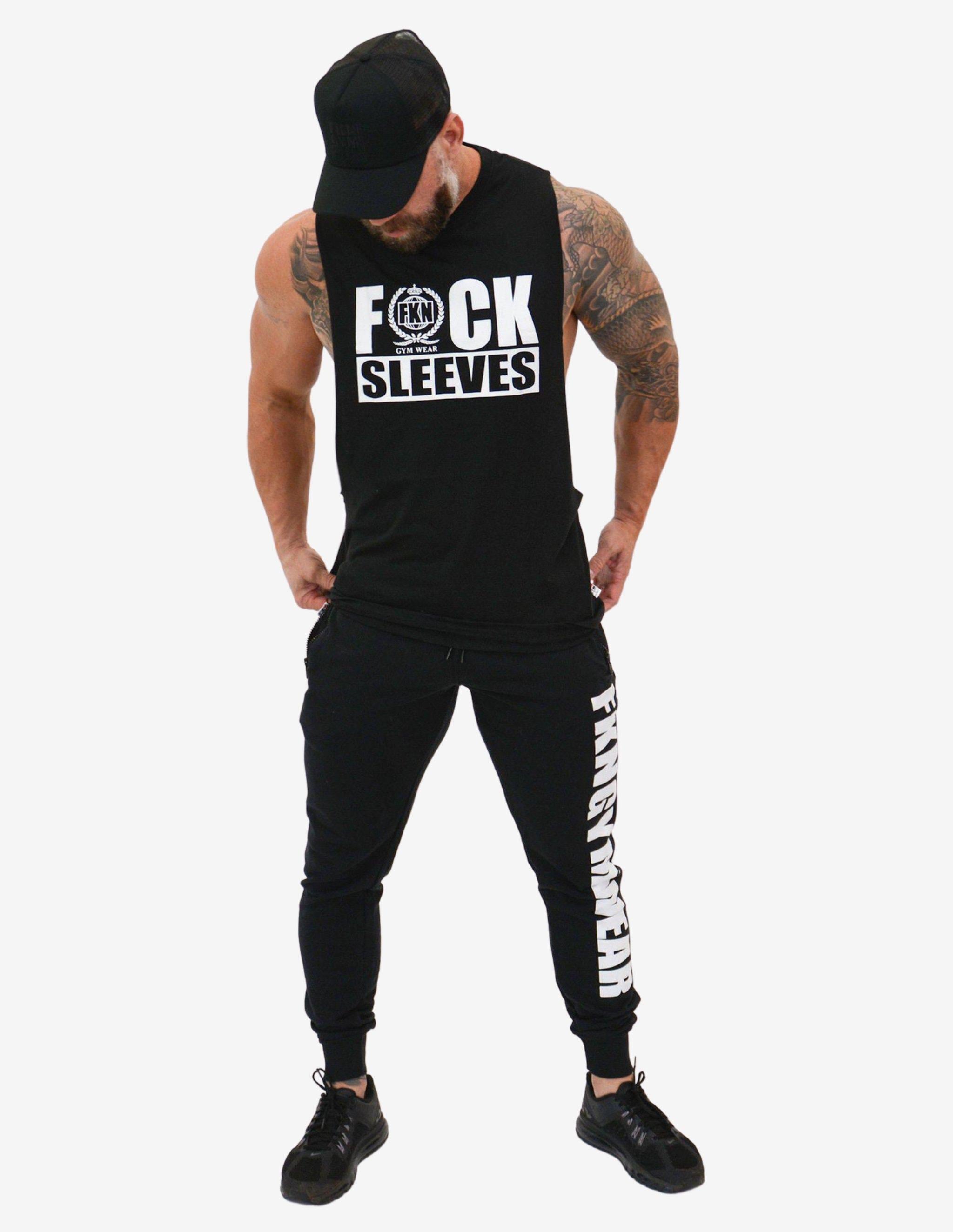 Black-Tank Man-FKN Gym Wear-Guru Muscle