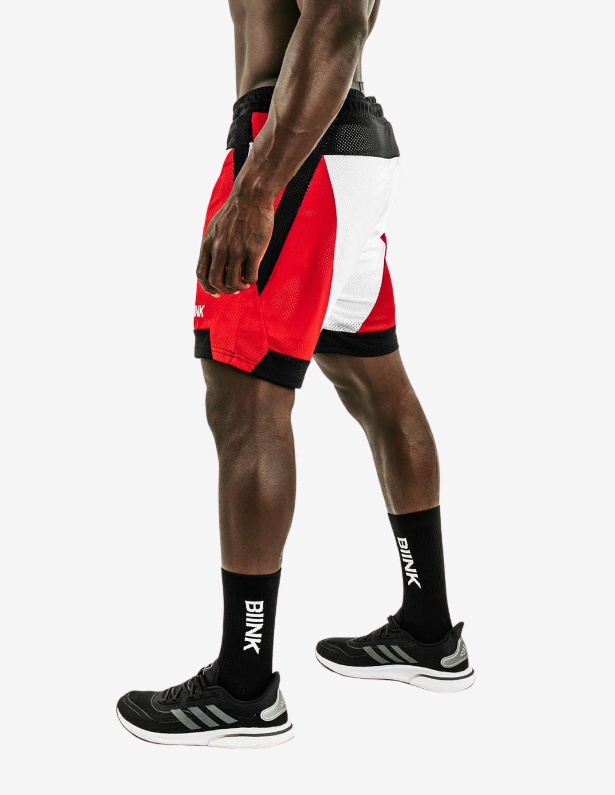 Mesh Panel 2-in-1 Basketball Shorts - Chicago-Shorts Man-Biink Athleisure-Guru Muscle