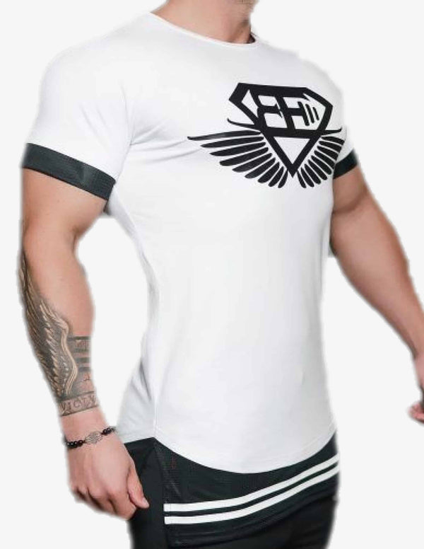 NOX lifestyle shirt 2.0 – White-T-shirt Man-Body Engineers-Guru Muscle