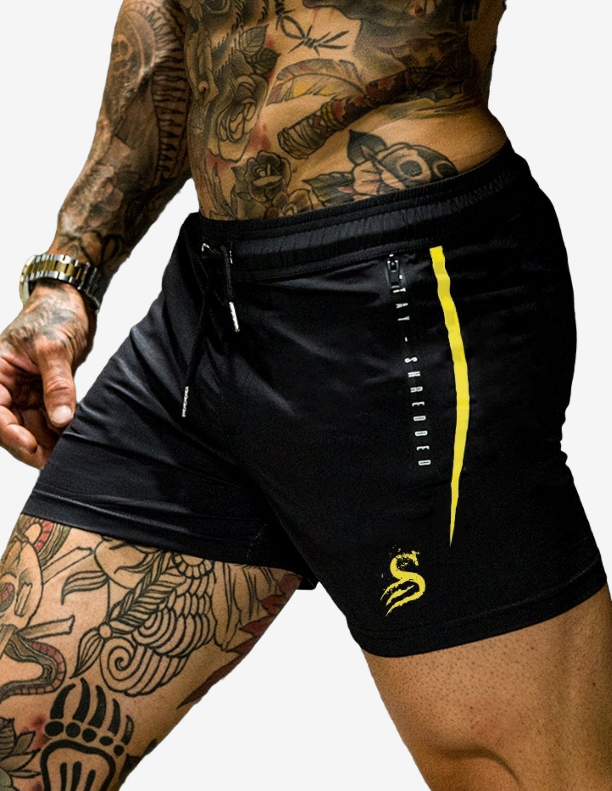 Quads of the Gods - Flex Lifting Shorts-Shorts Man-Stay Shredded-Guru Muscle