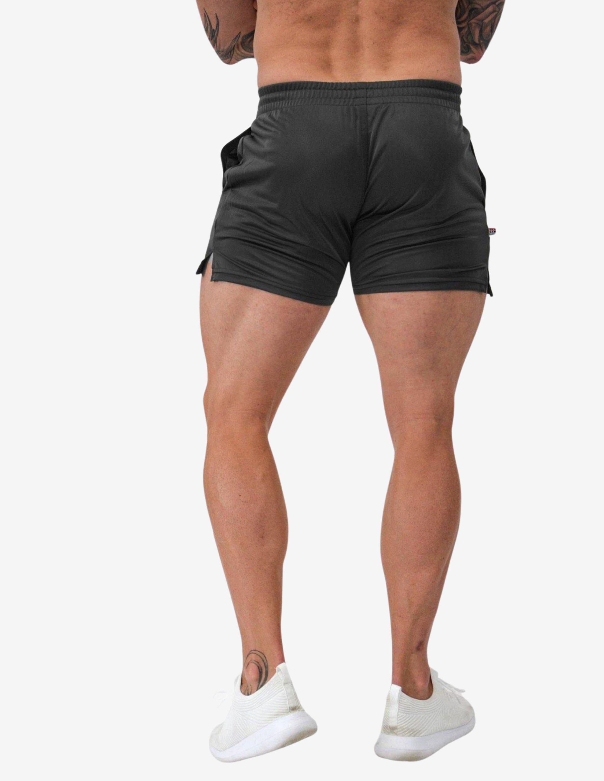 Charcoal-Shorts Man-FKN Gym Wear-Guru Muscle