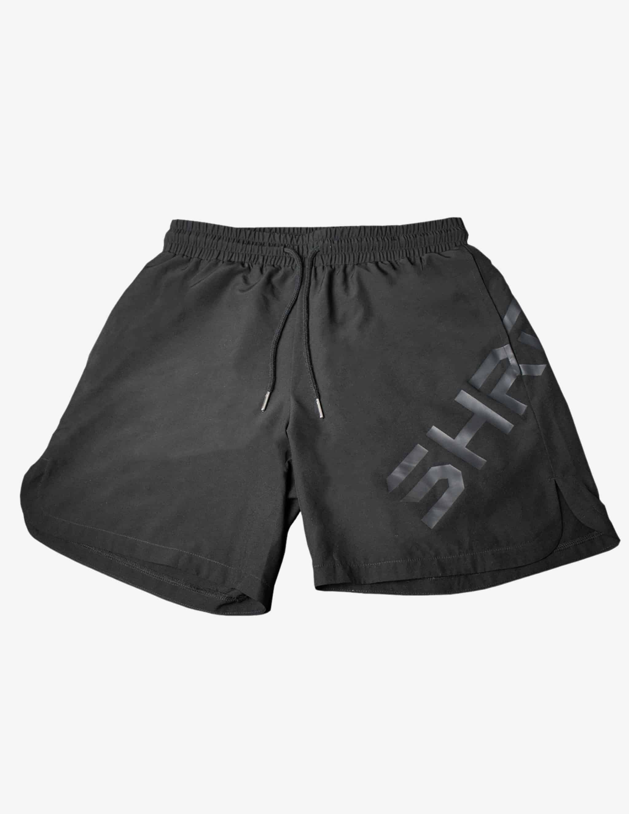 SHRDD Shorts Stealth Black-Shorts Man-Stay Shredded-Guru Muscle