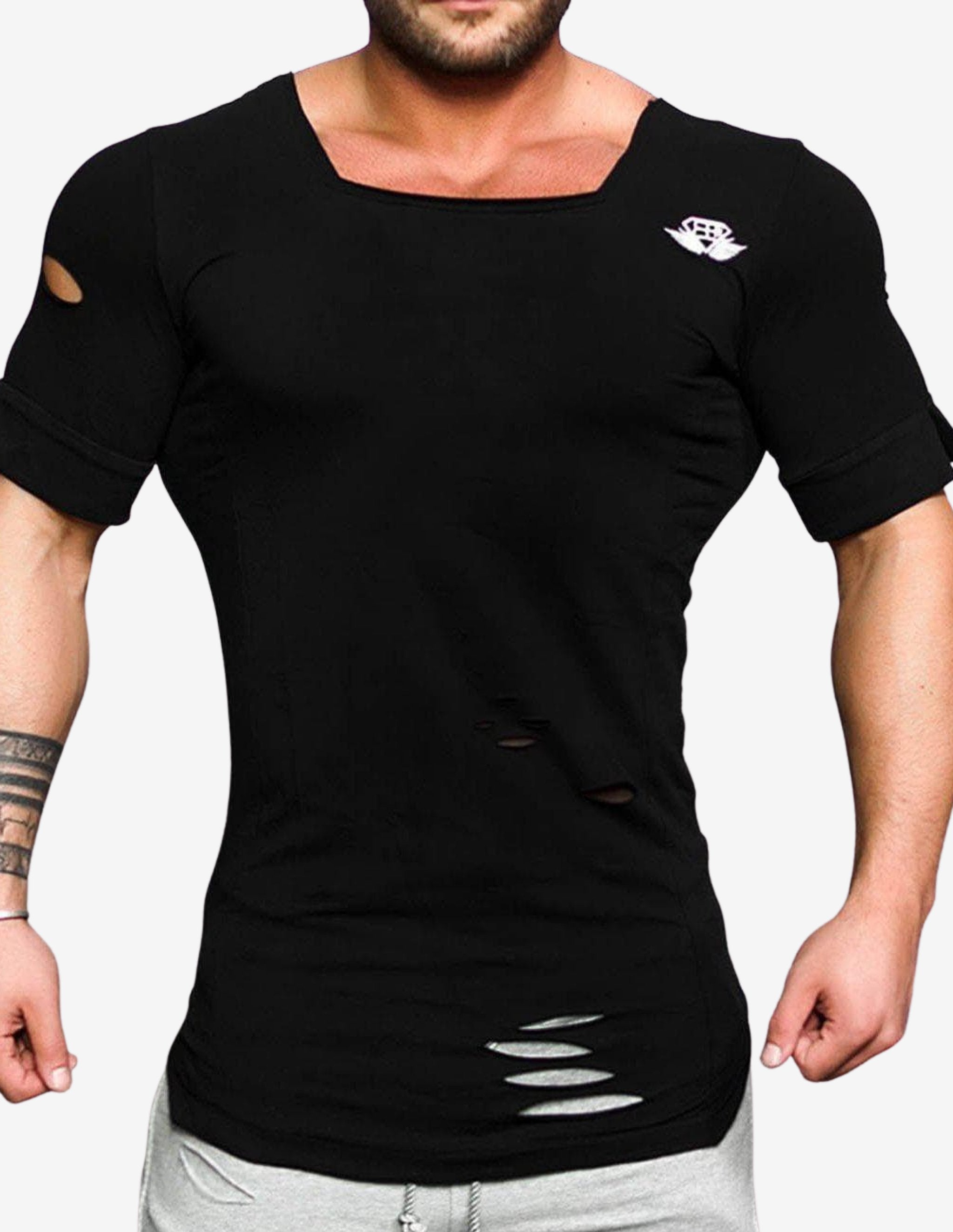 SVGE Leviathan SHIRT – BLACKOUT-T-shirt Man-Body Engineers-Guru Muscle