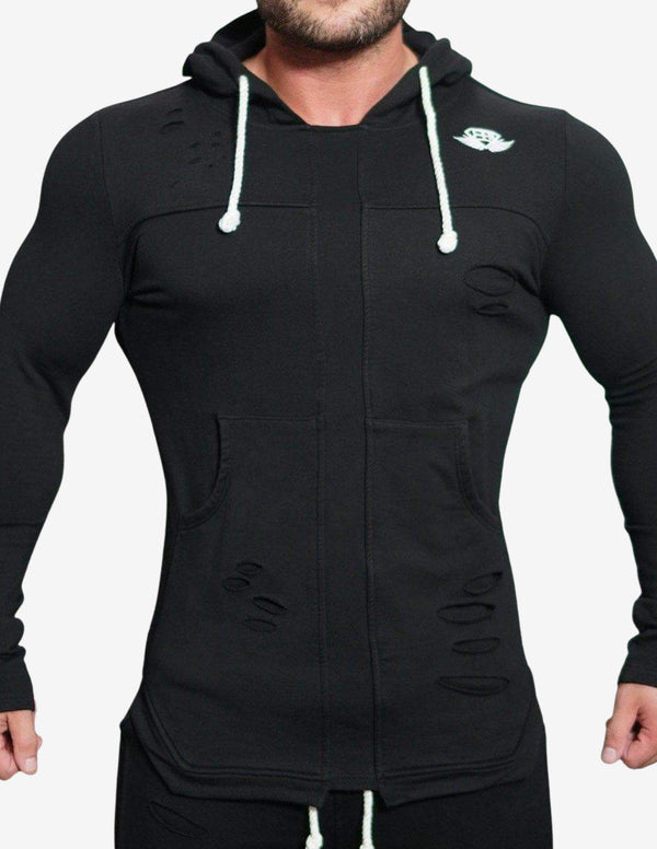 SVGE Levithian Vest Black-Hoodie Man-Body Engineers-Guru Muscle