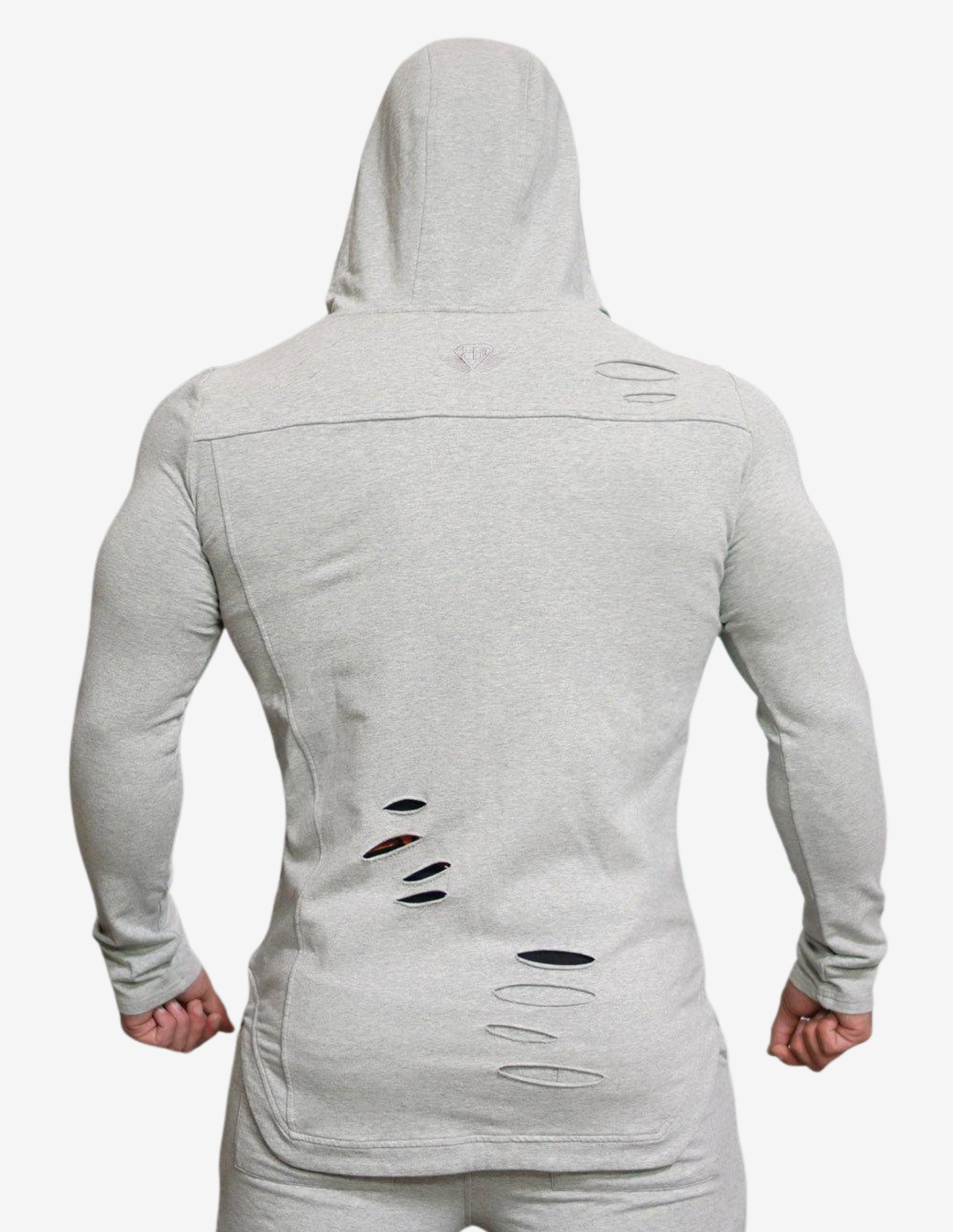 SVGE Levithian Vest Light Grey-Hoodie Man-Body Engineers-Guru Muscle